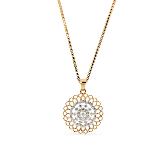 DIAMOND PENDANT 18CT