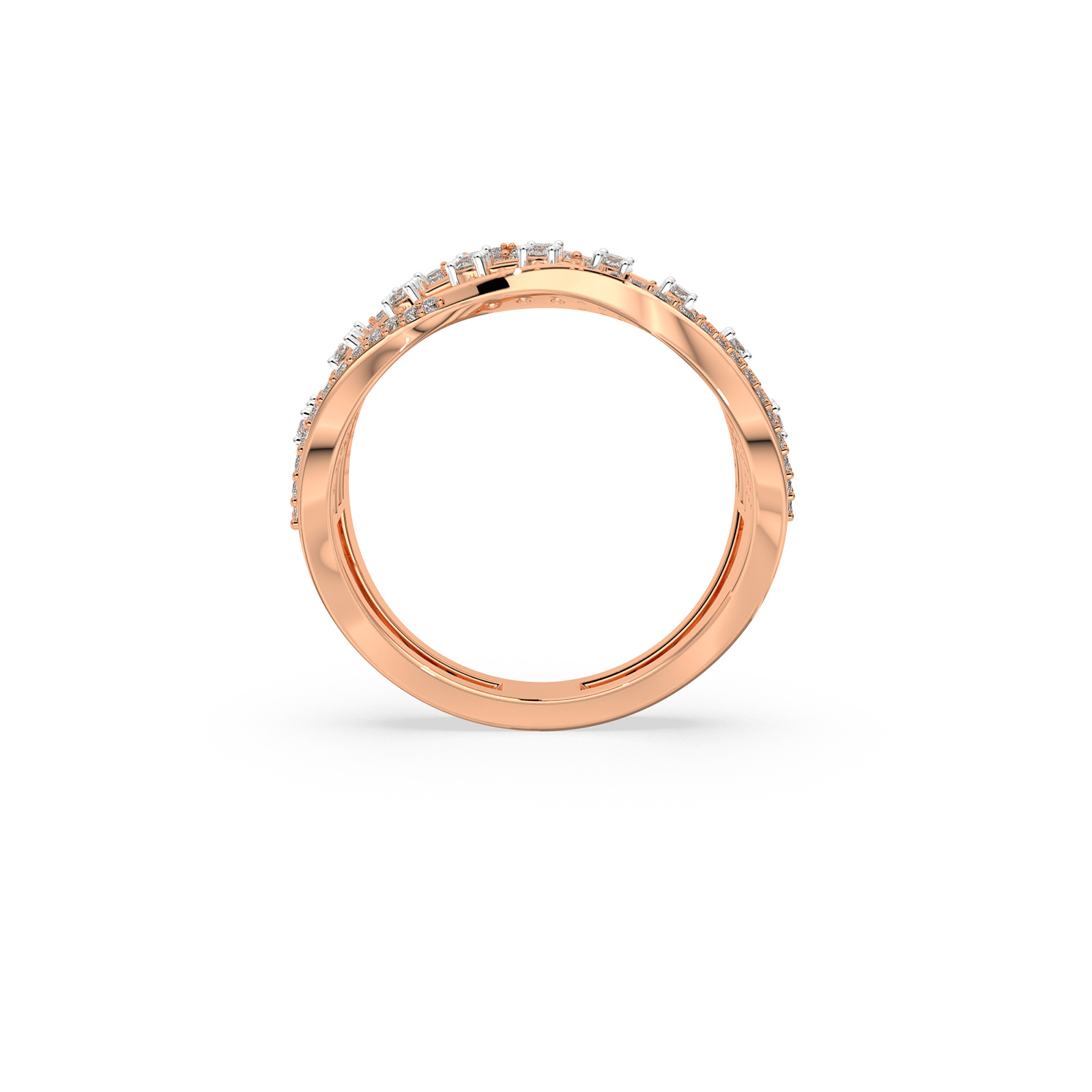DIAMOND LADIES RING 18CT