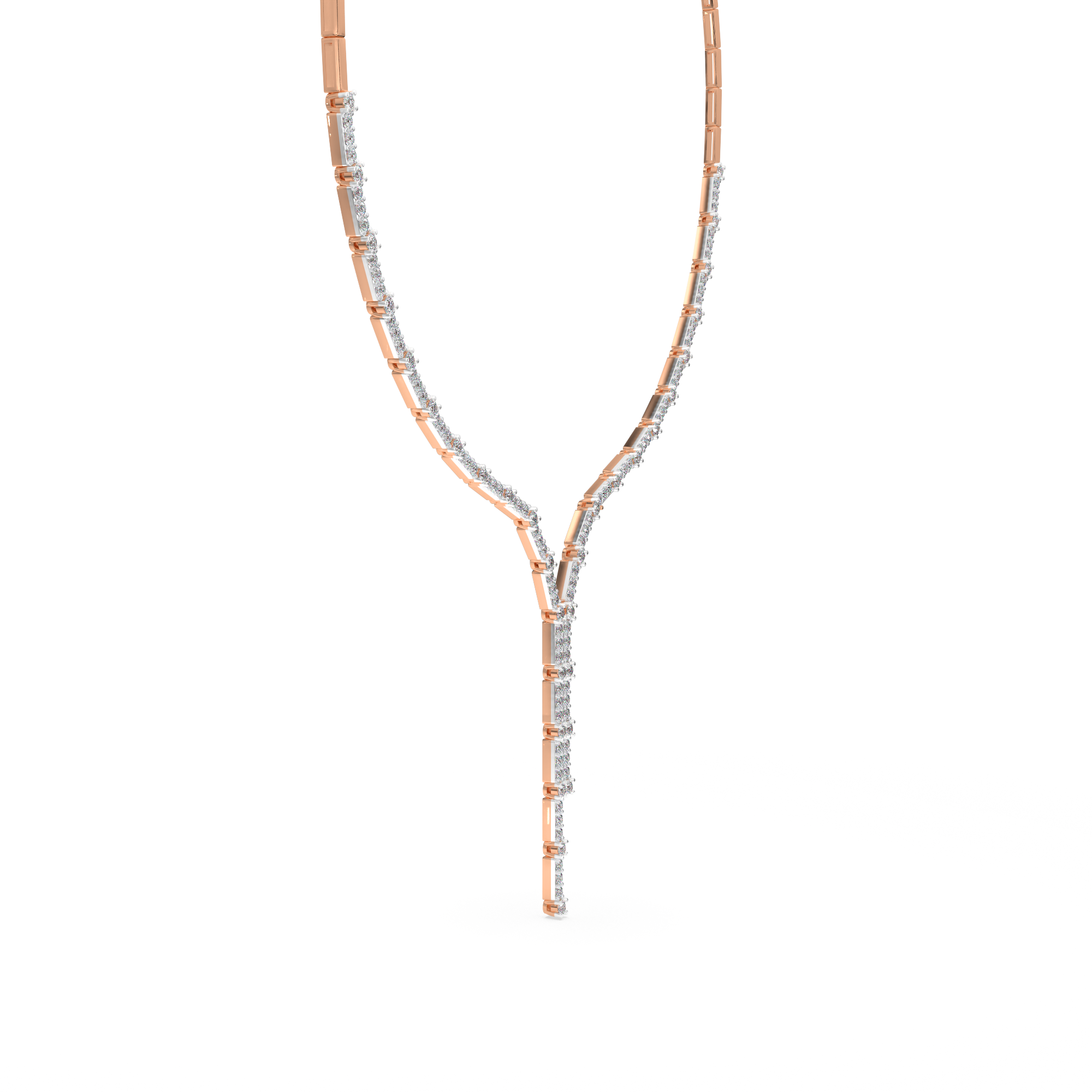 DIAMOND NECKLACE 18CT