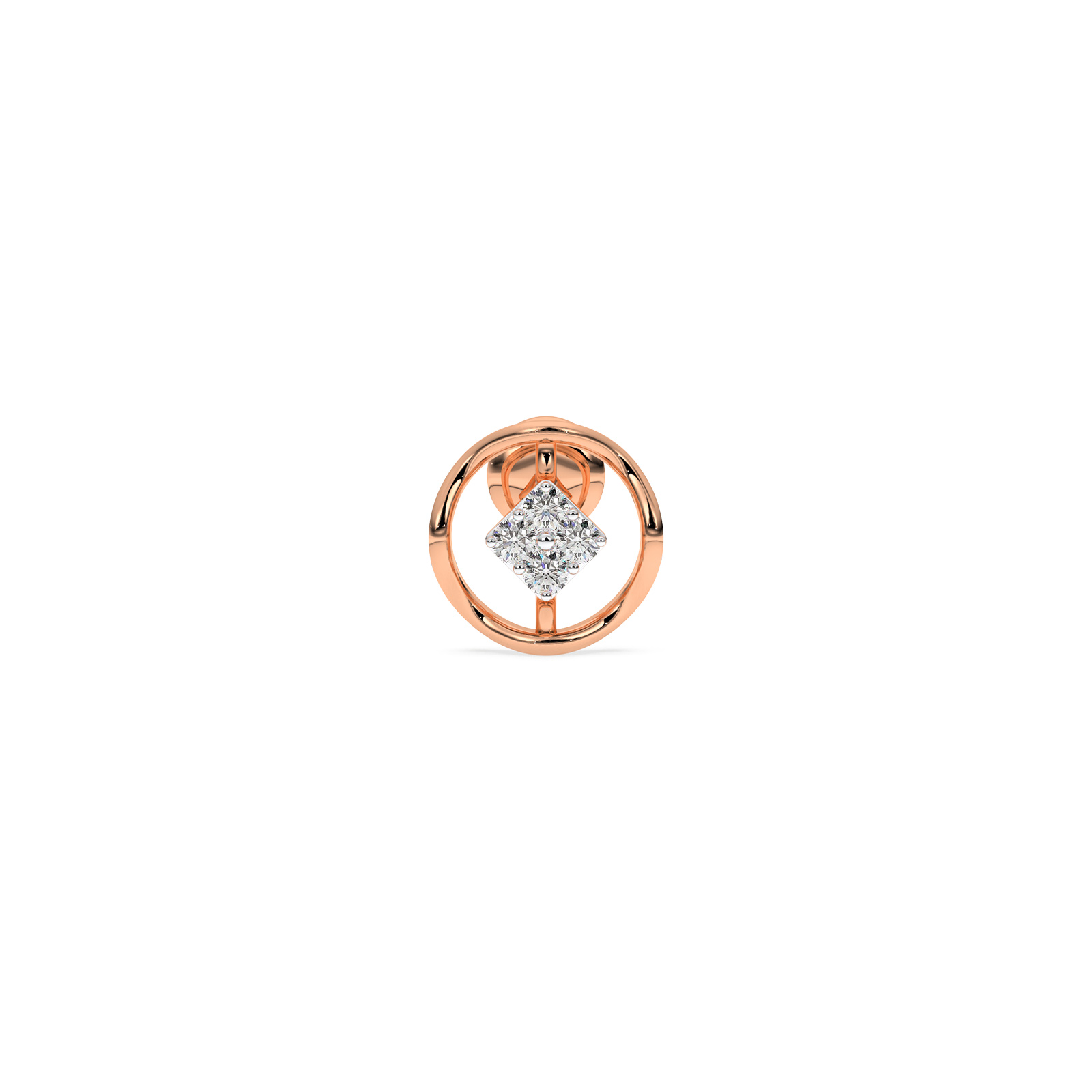 DIAMOND PENDANT ER 18CT