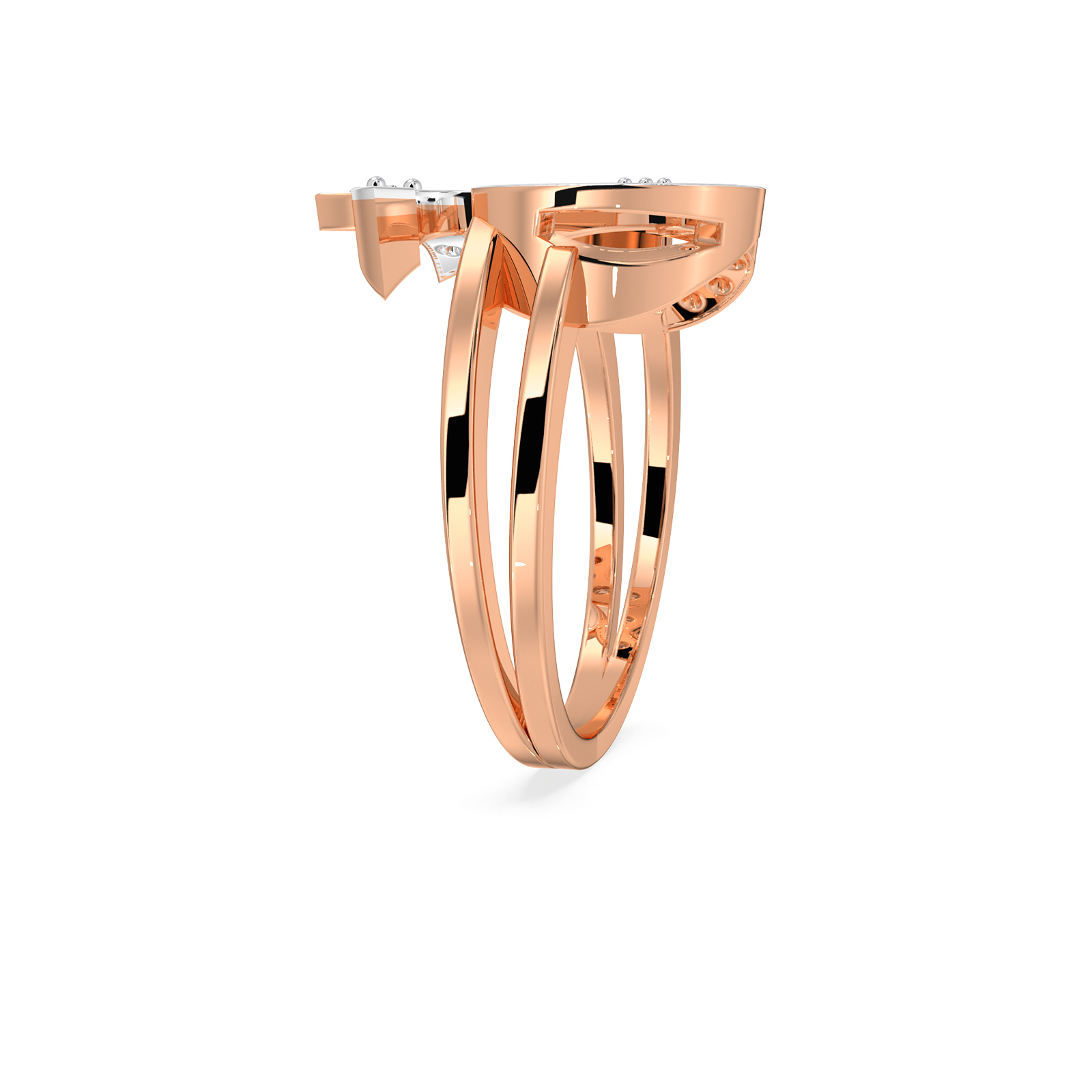 DIAMOND LADIES RING 18CT
