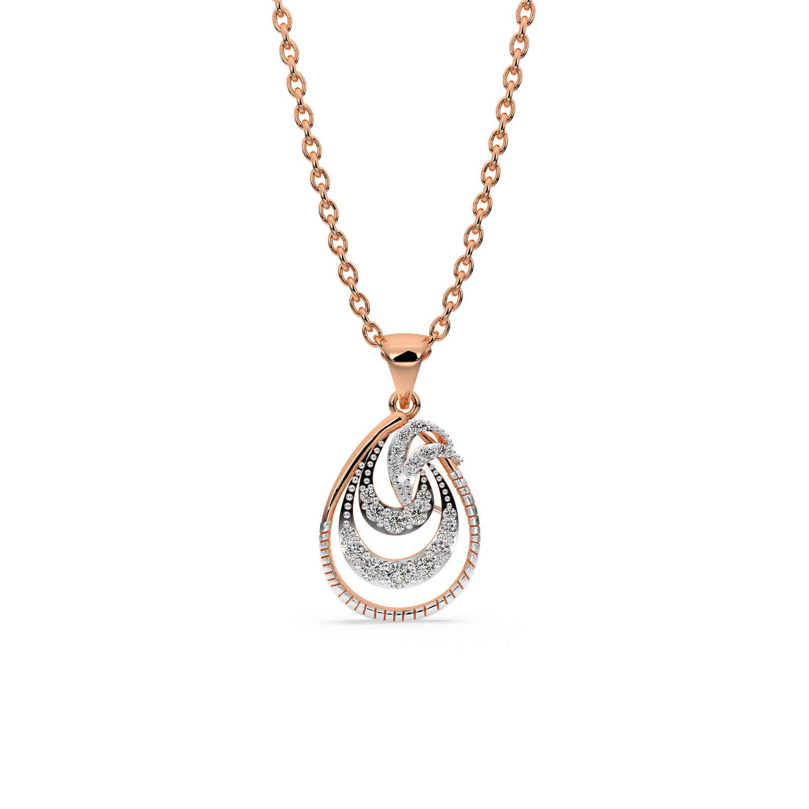 DIAMOND PENDANT 18CT
