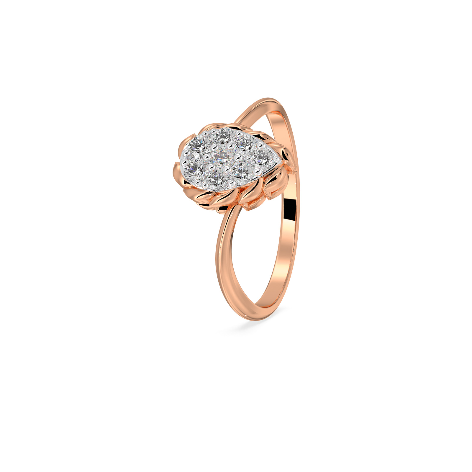DIAMOND LADIES RING 18CT