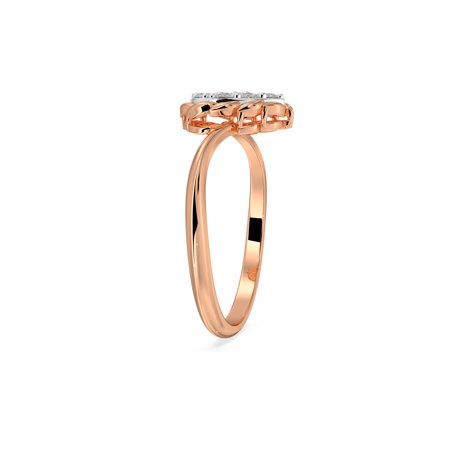 DIAMOND LADIES RING 18CT