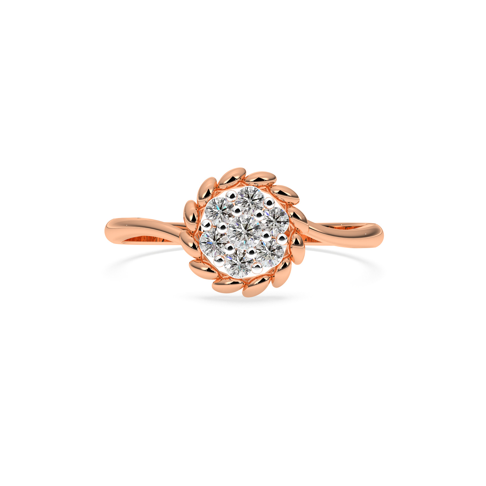 DIAMOND LADIES RING 18CT