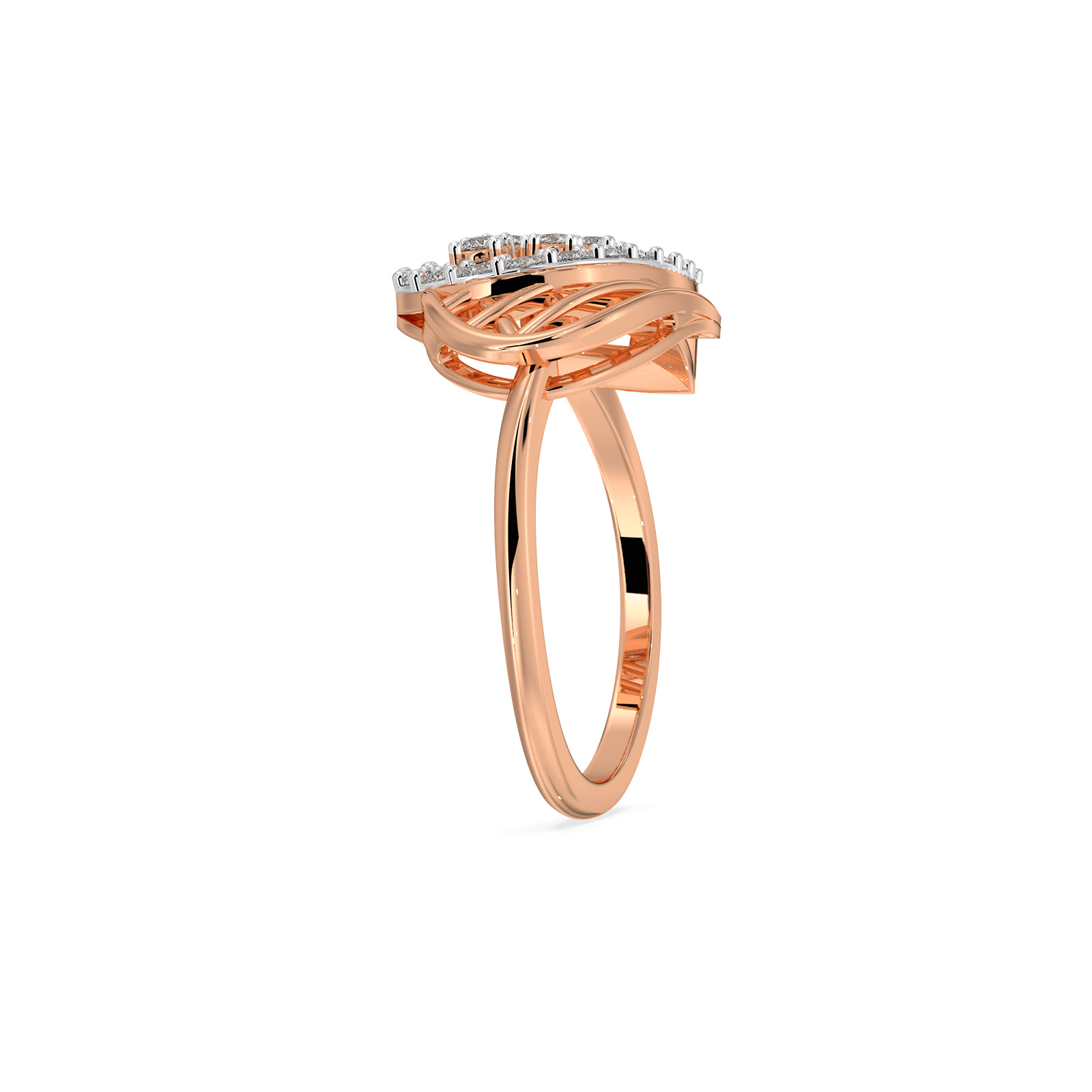 DIAMOND LADIES RING 18CT