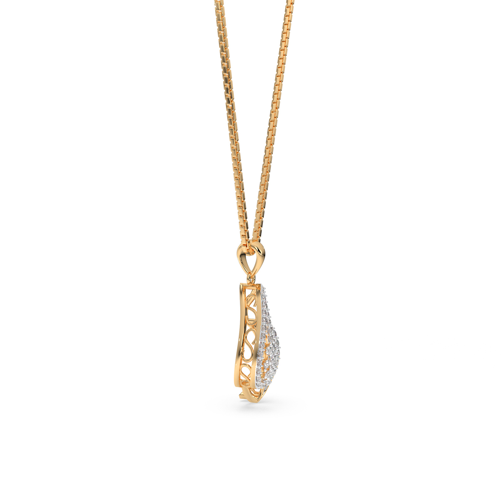 DIAMOND PENDANT 18CT