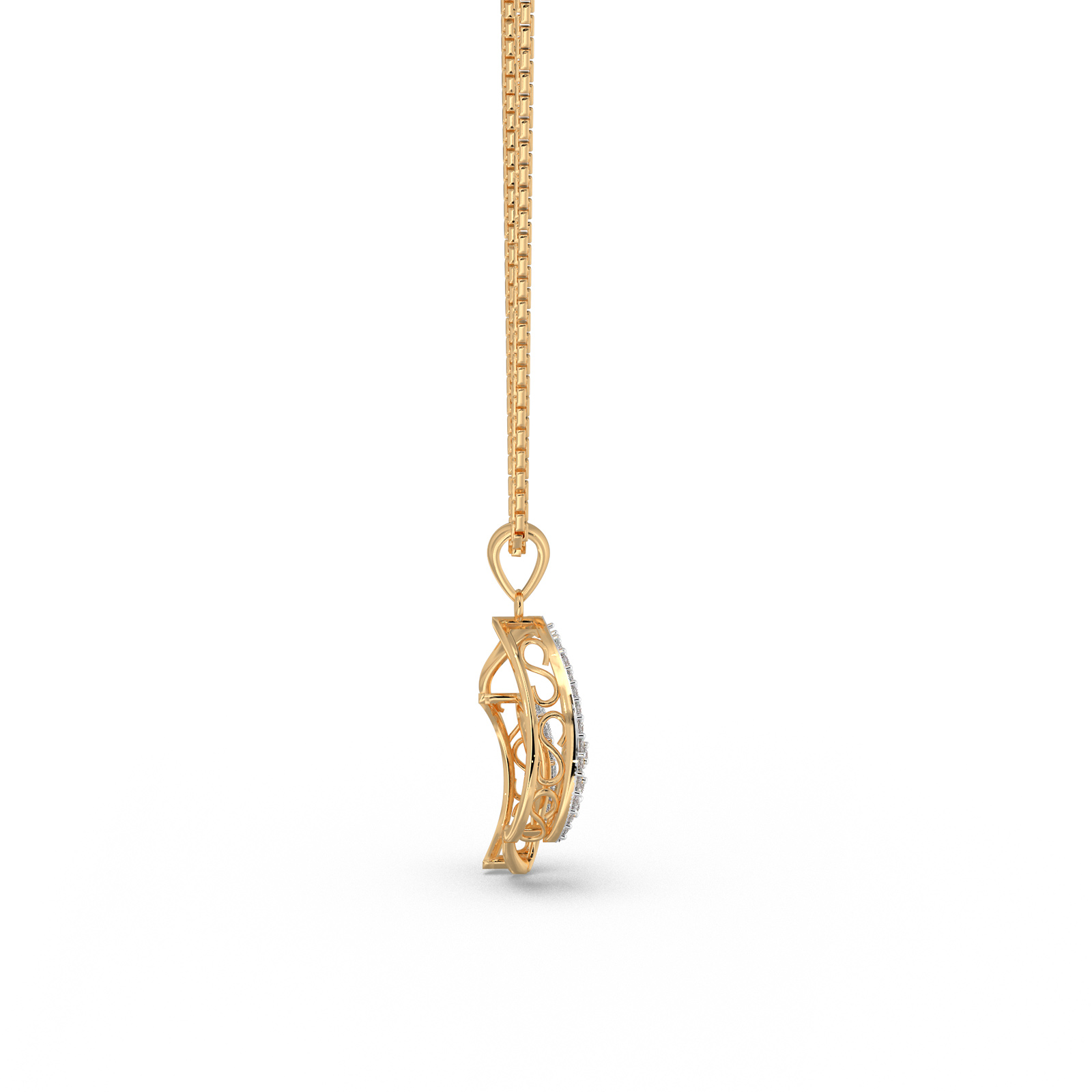 DIAMOND PENDANT 18CT