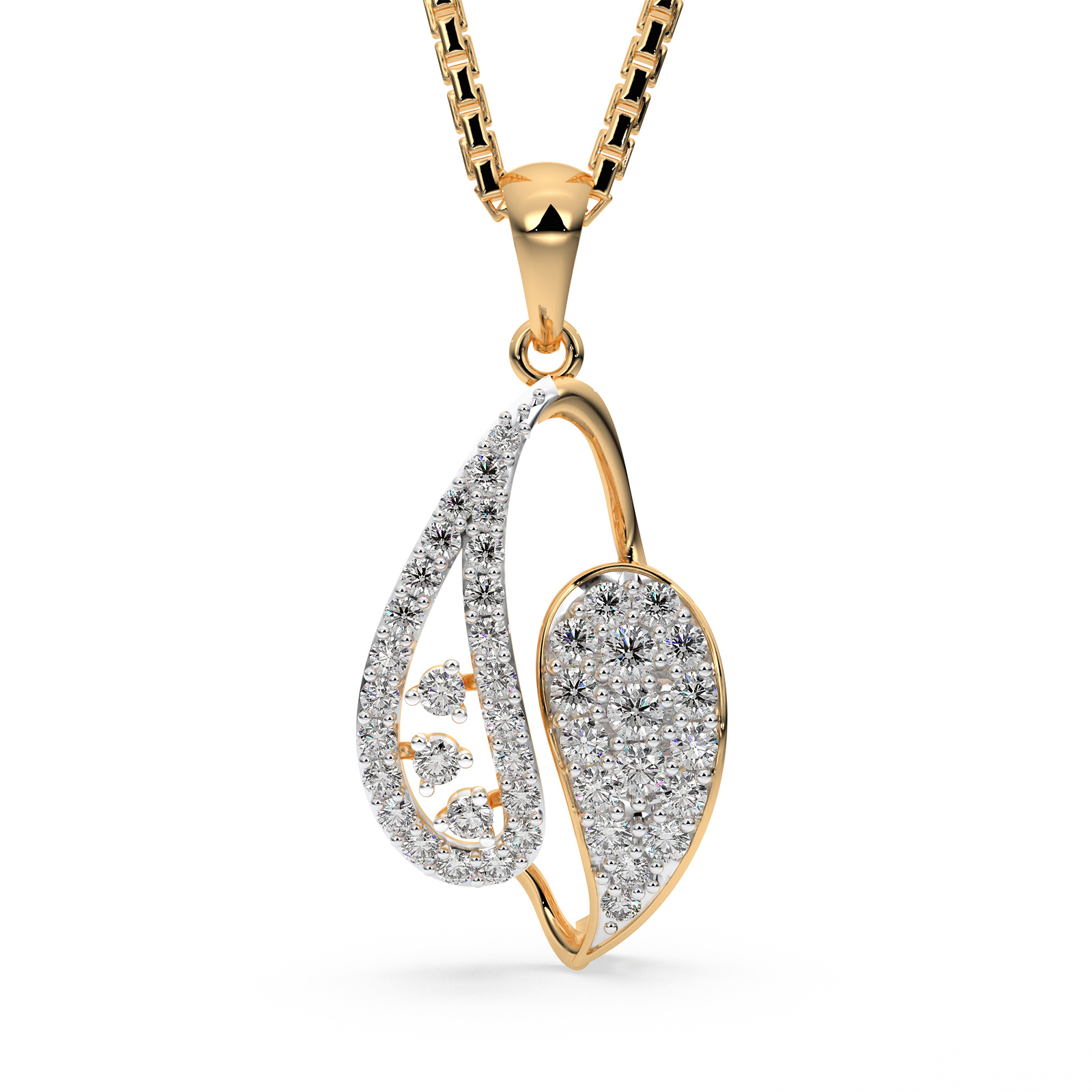 DIAMOND PENDANT 18CT