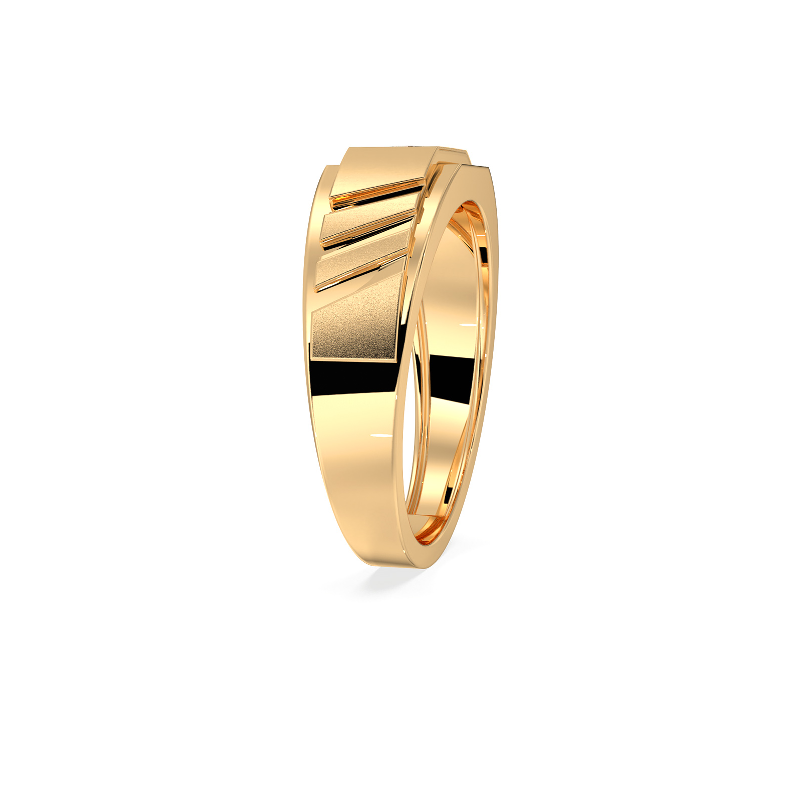 DIAMOND GENTS RING 18CT