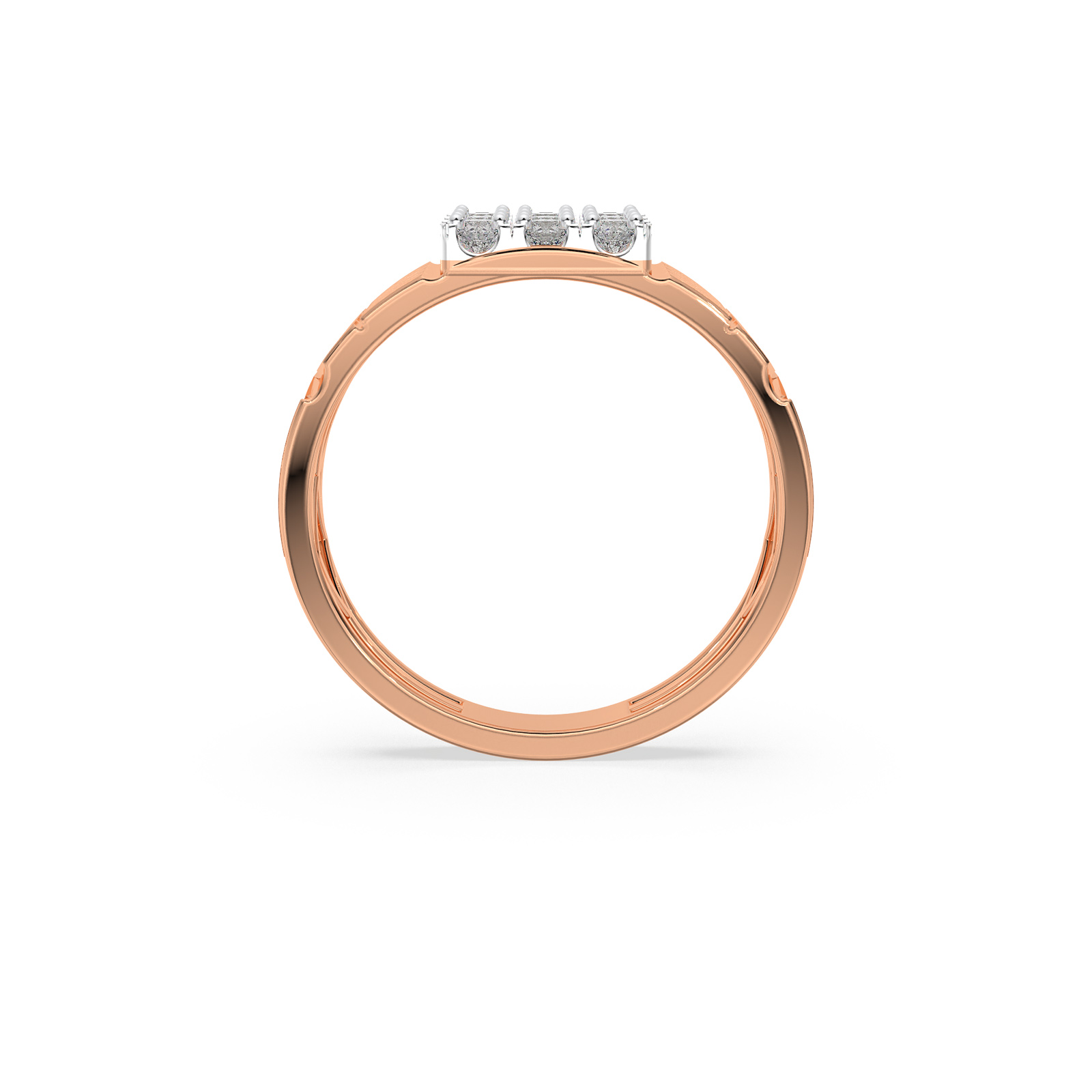 DIAMOND GENTS RING 18CT