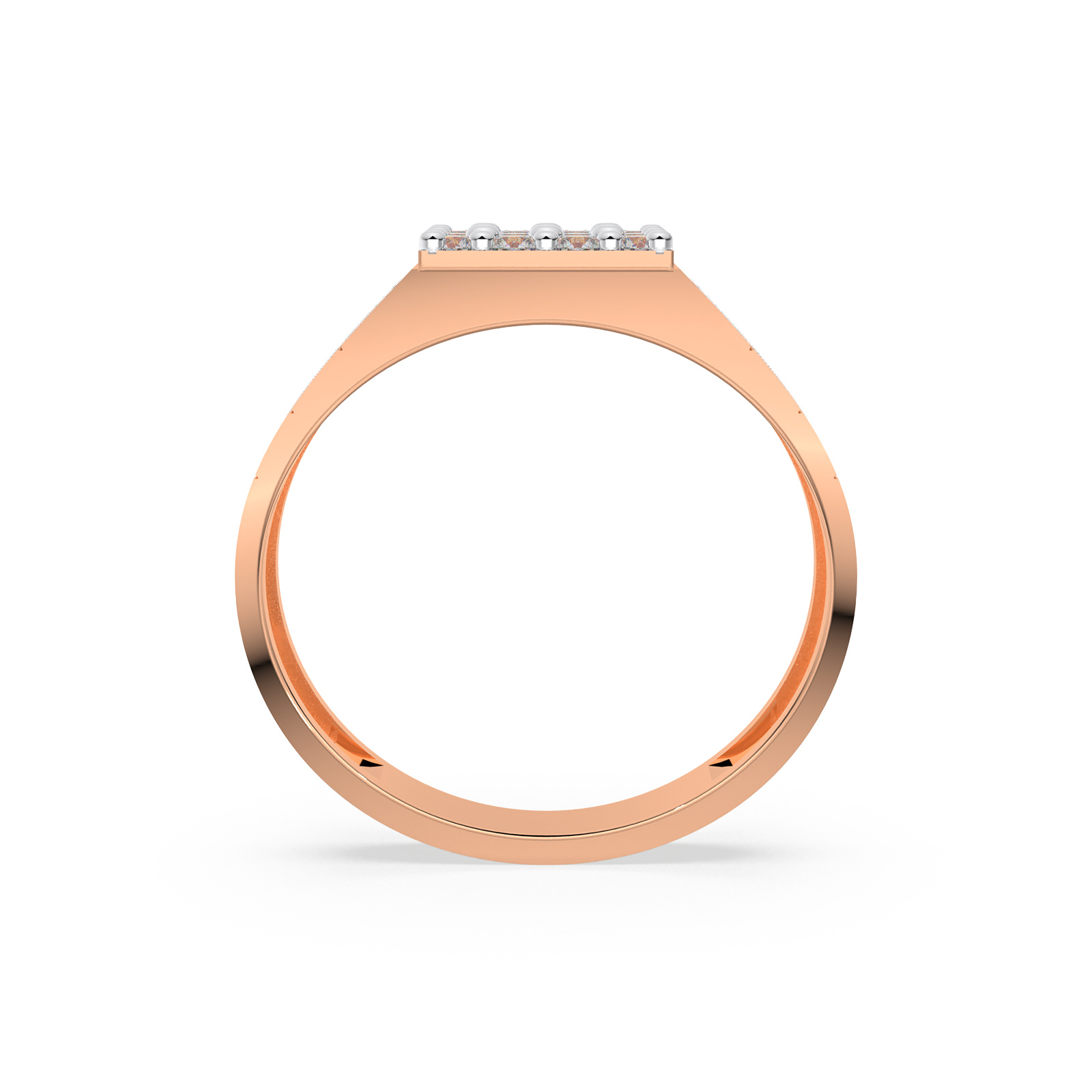 DIAMOND GENTS RING 18CT