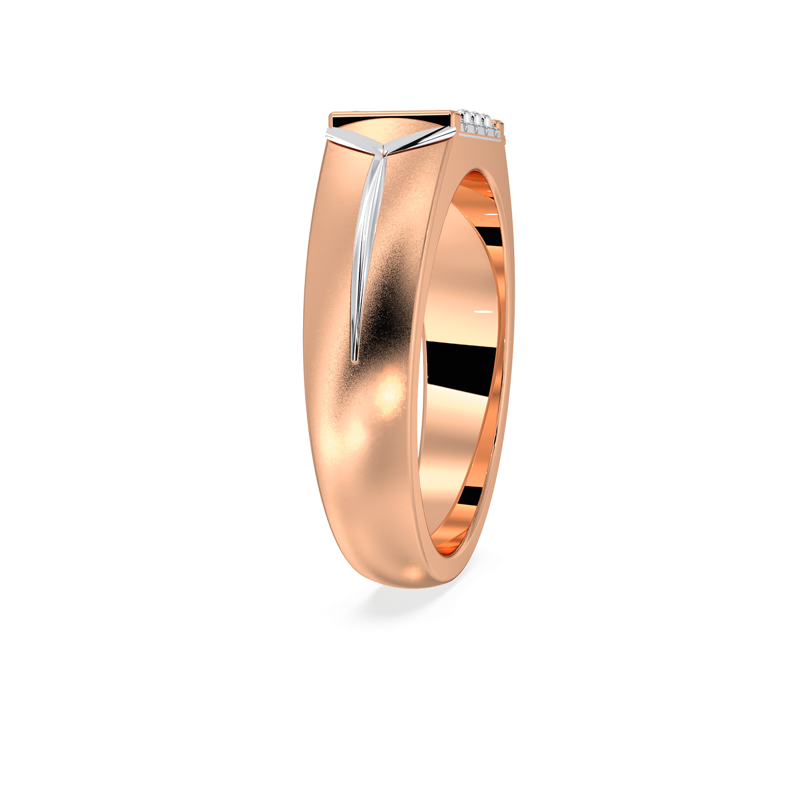 DIAMOND GENTS RING 18CT