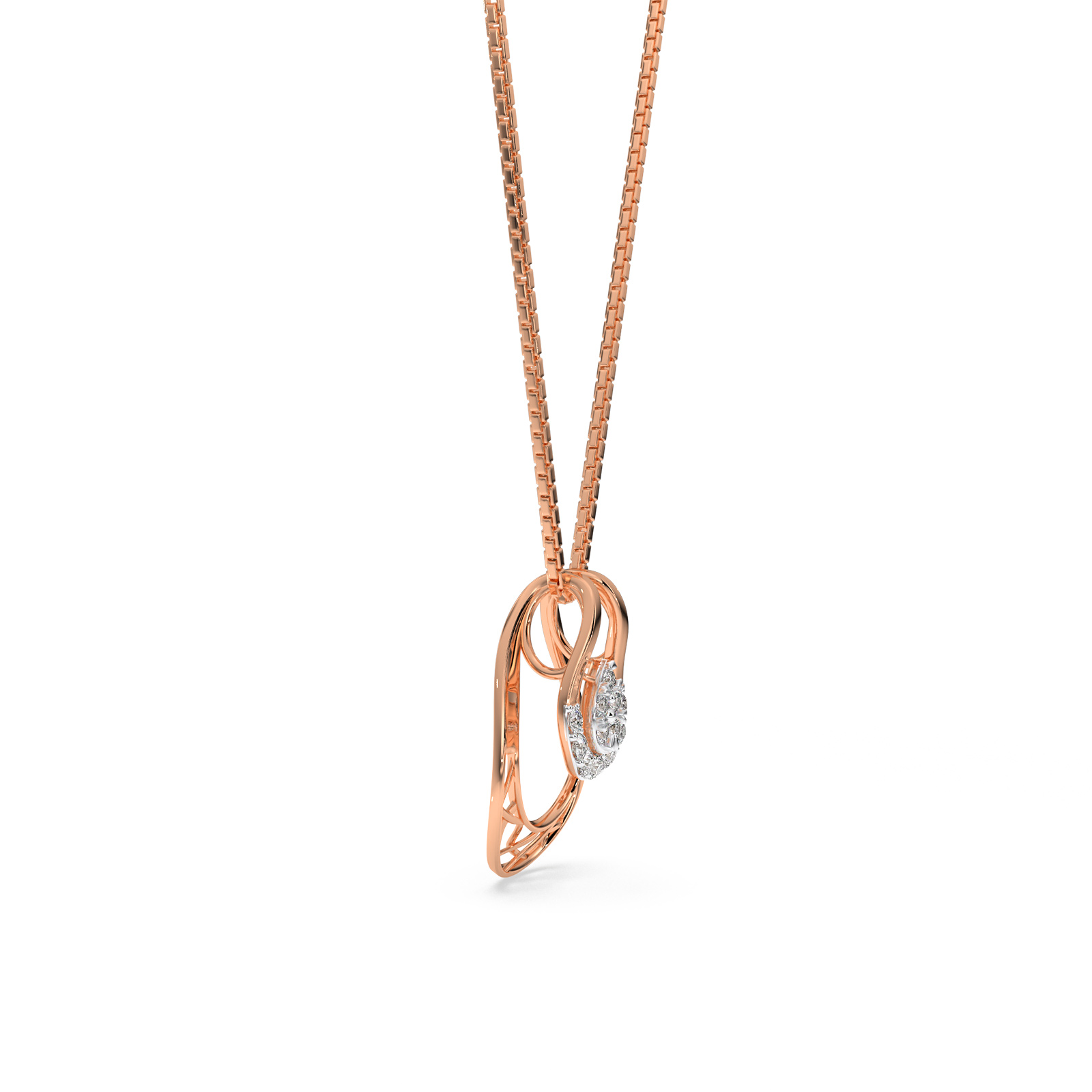 DIAMOND PENDANT 18CT