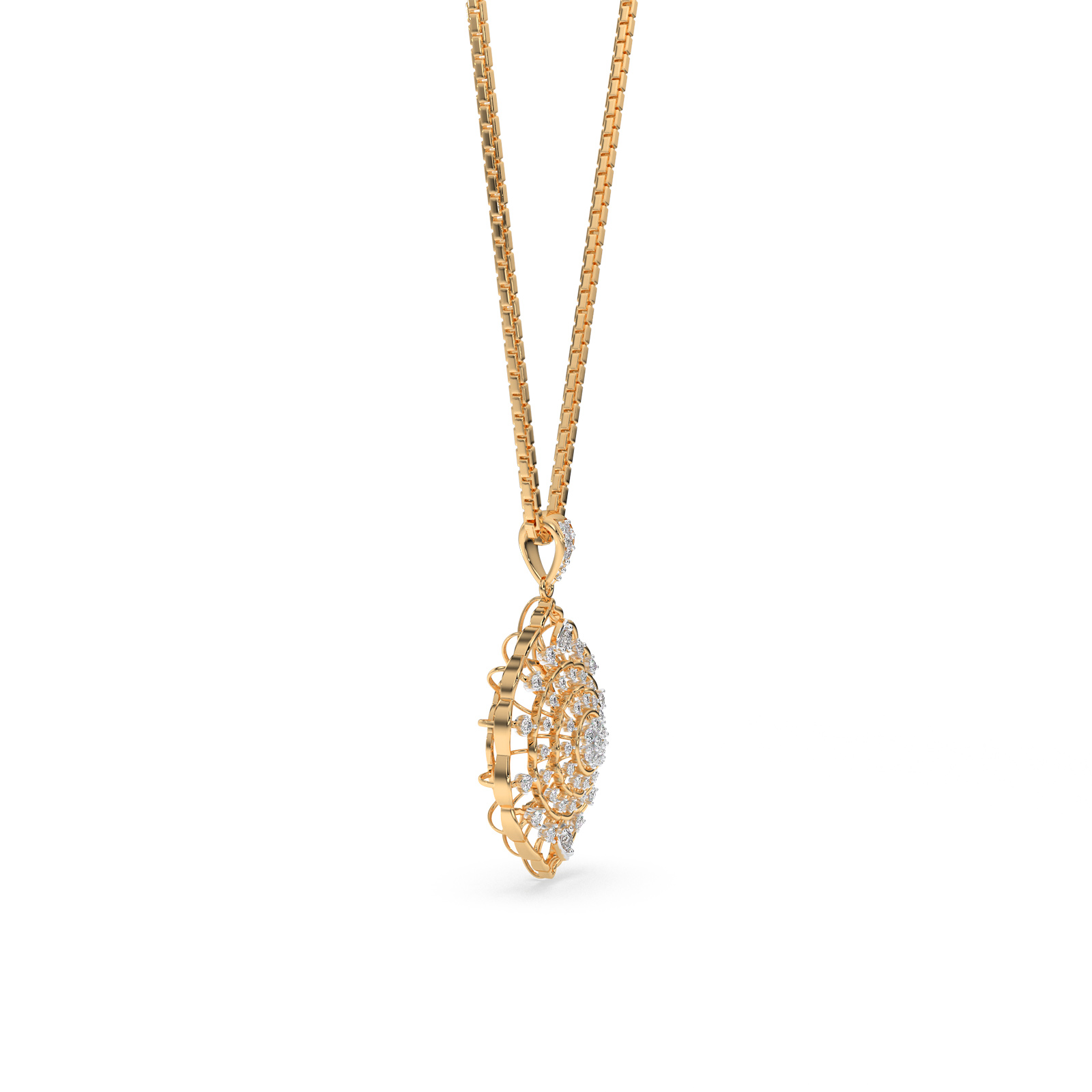 DIAMOND PENDANT 18CT