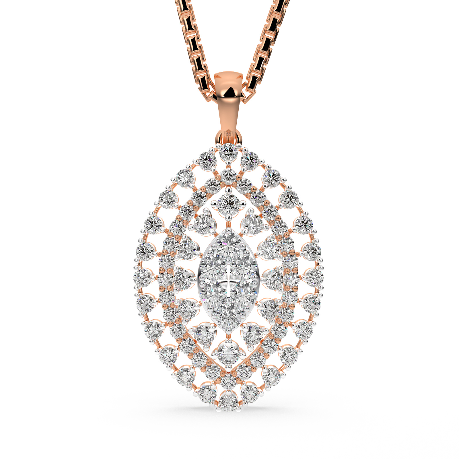 DIAMOND PENDANT 18CT