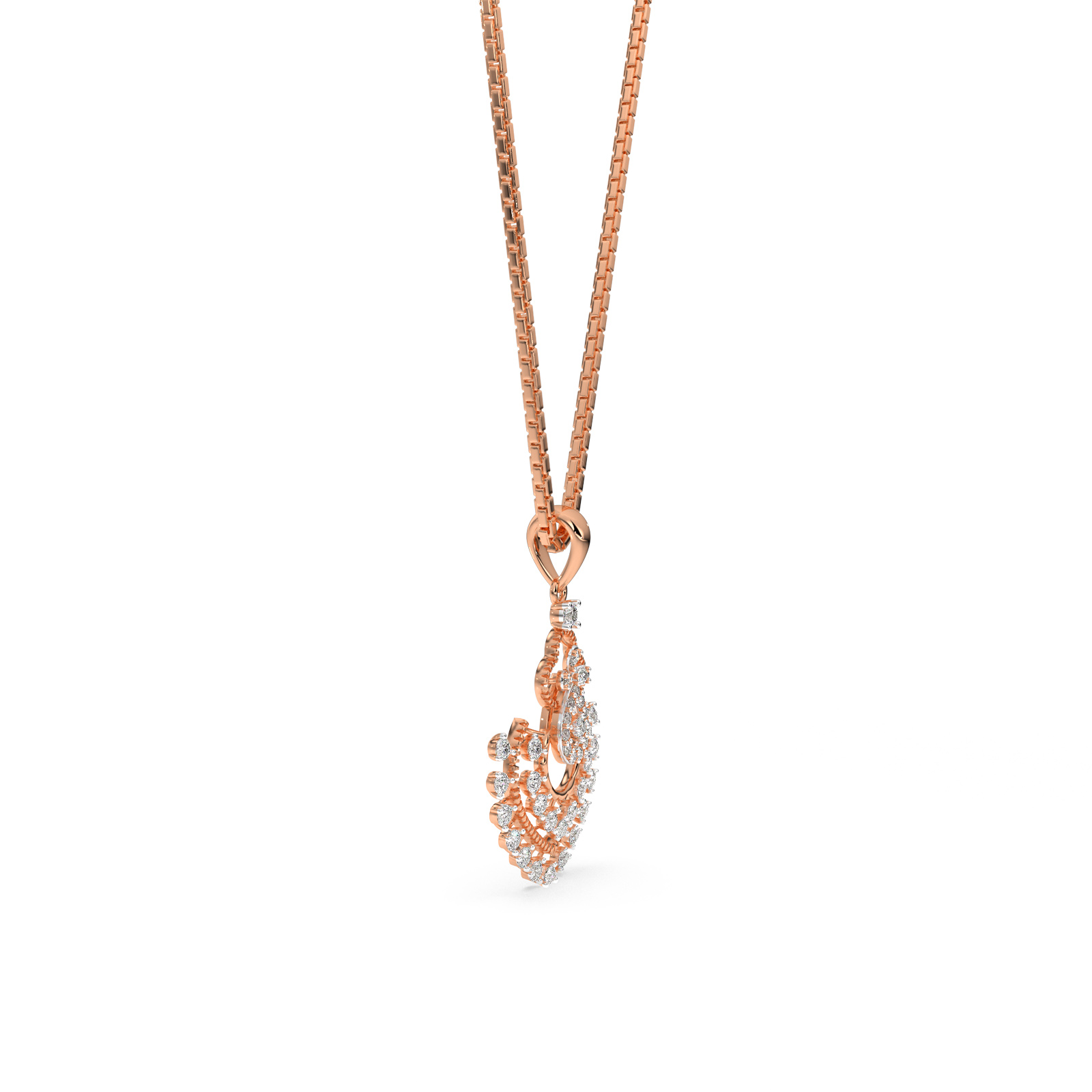 DIAMOND PENDANT 18CT