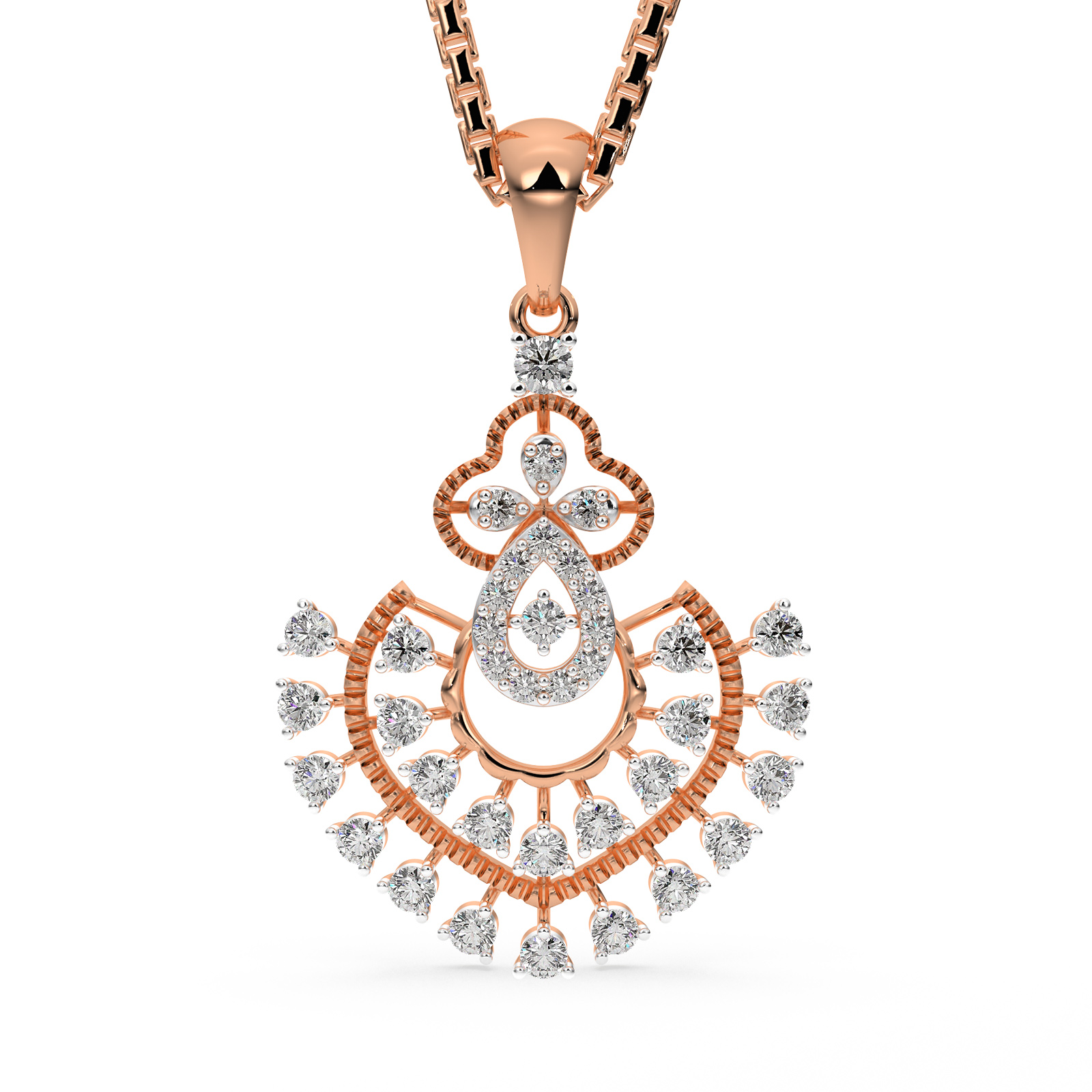 DIAMOND PENDANT 18CT