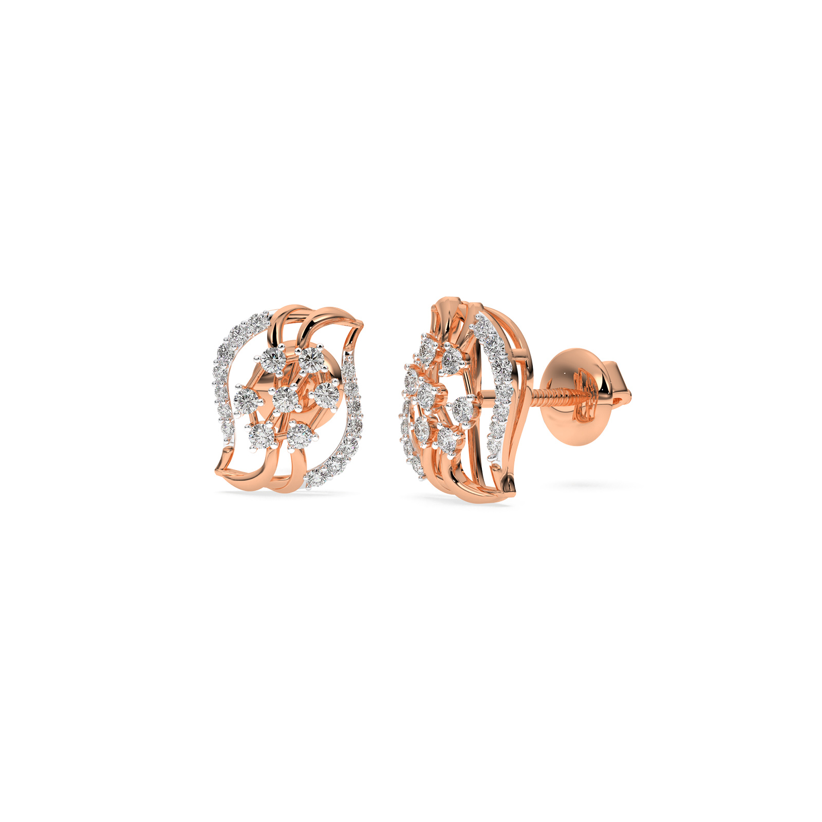 DIAMOND EARRING 18CT