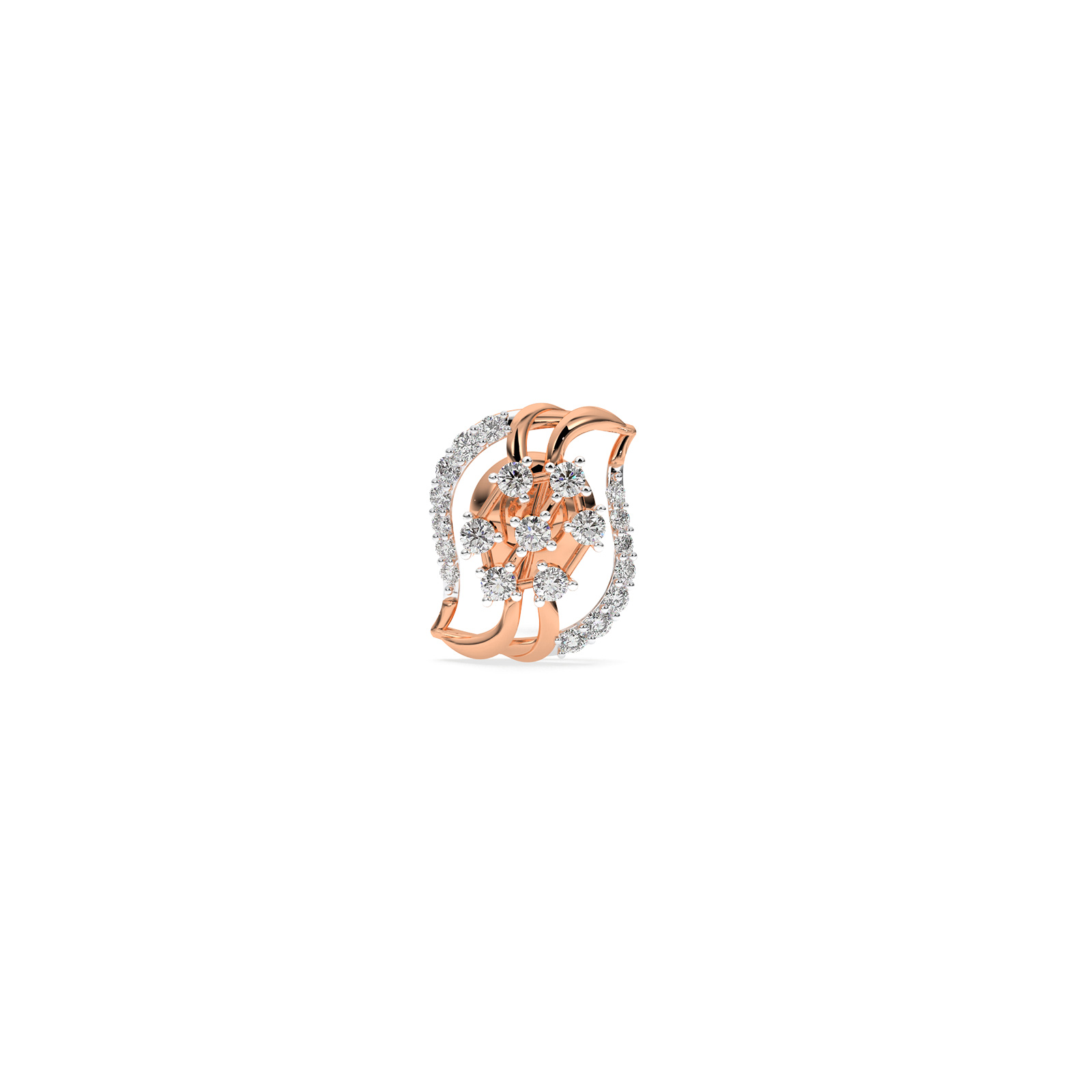 DIAMOND EARRING 18CT