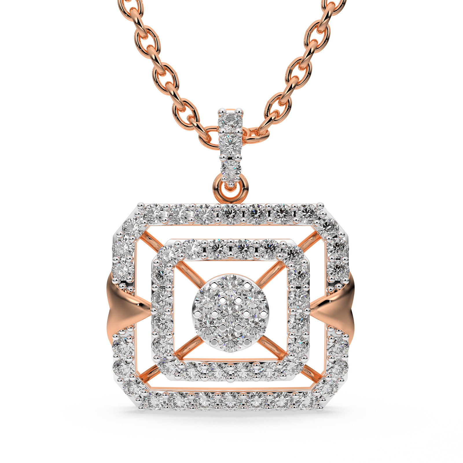 DIAMOND PENDANT 18CT