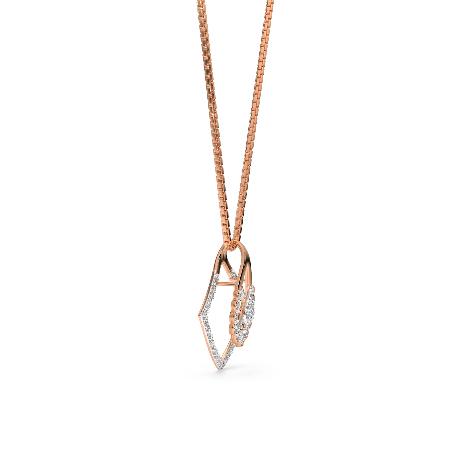 DIAMOND PENDANT 18CT