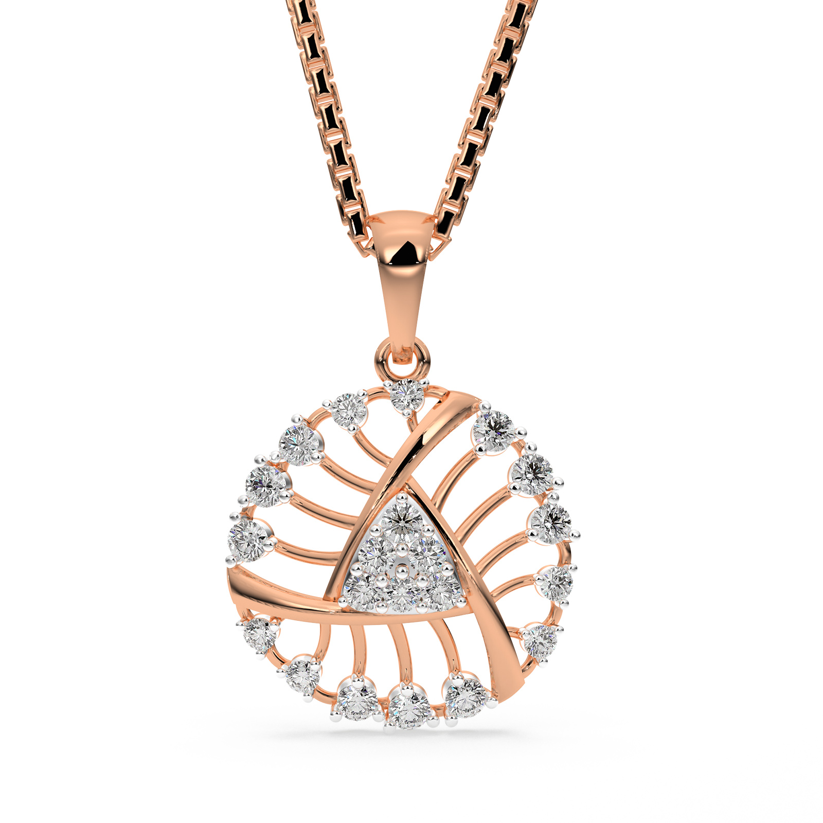 DIAMOND PENDANT 18CT