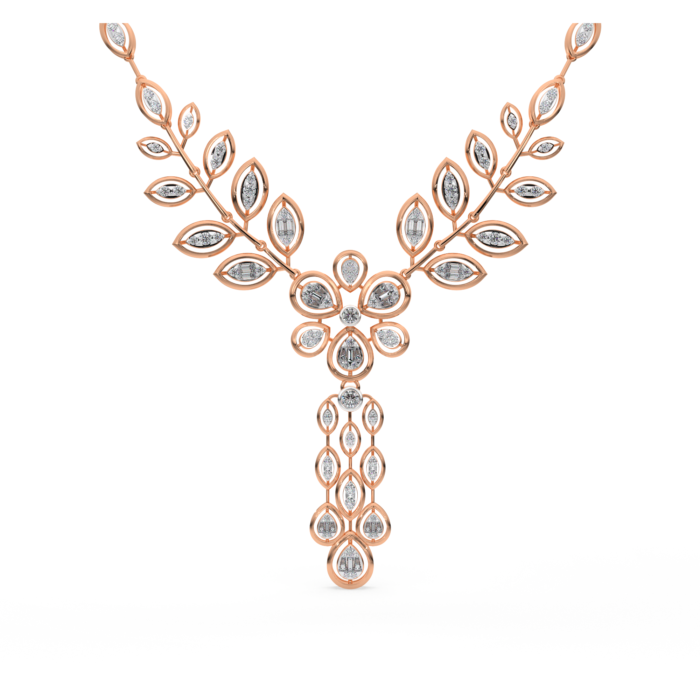 DIAMOND NECKLACE 18CT