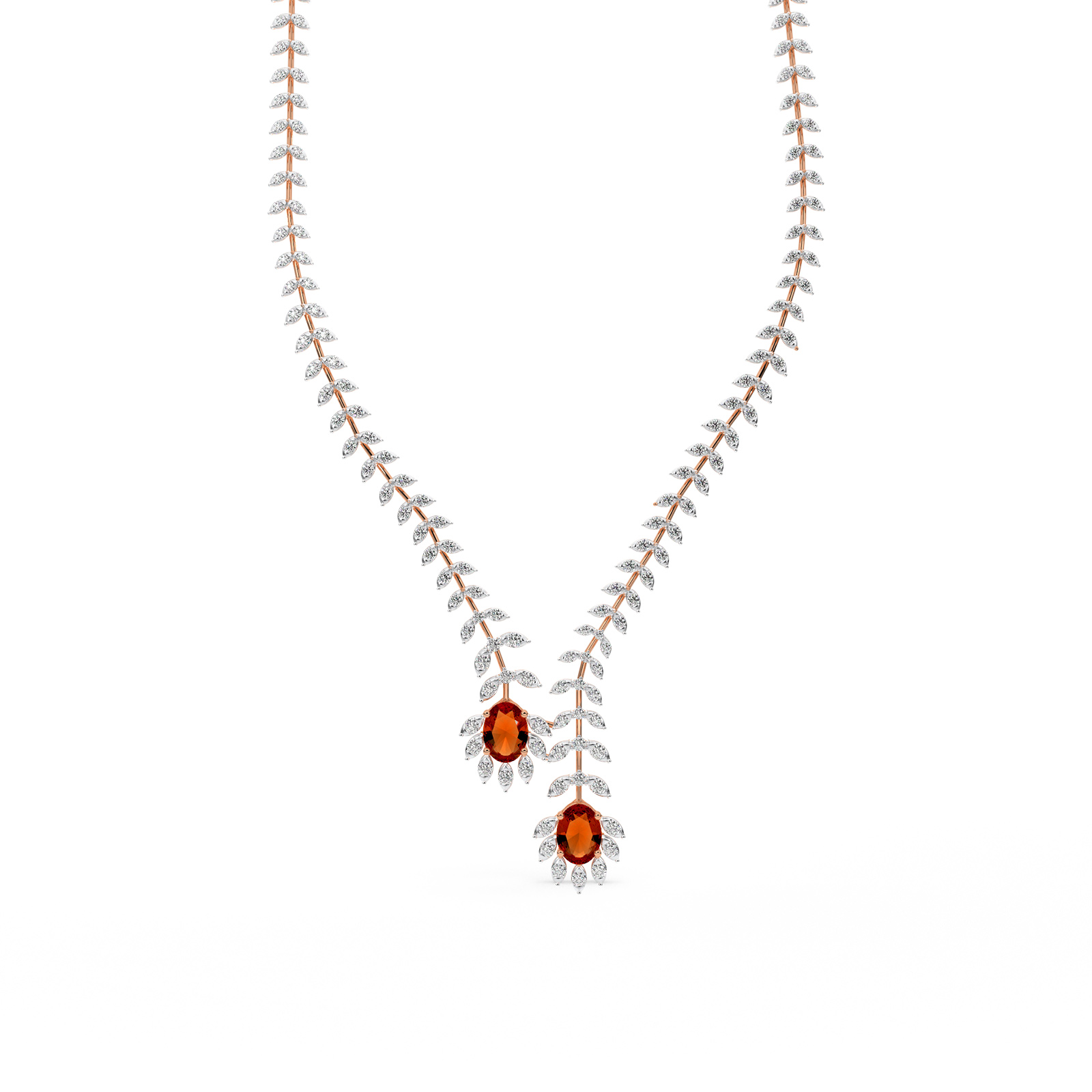DIAMOND NECKLACE 18CT
