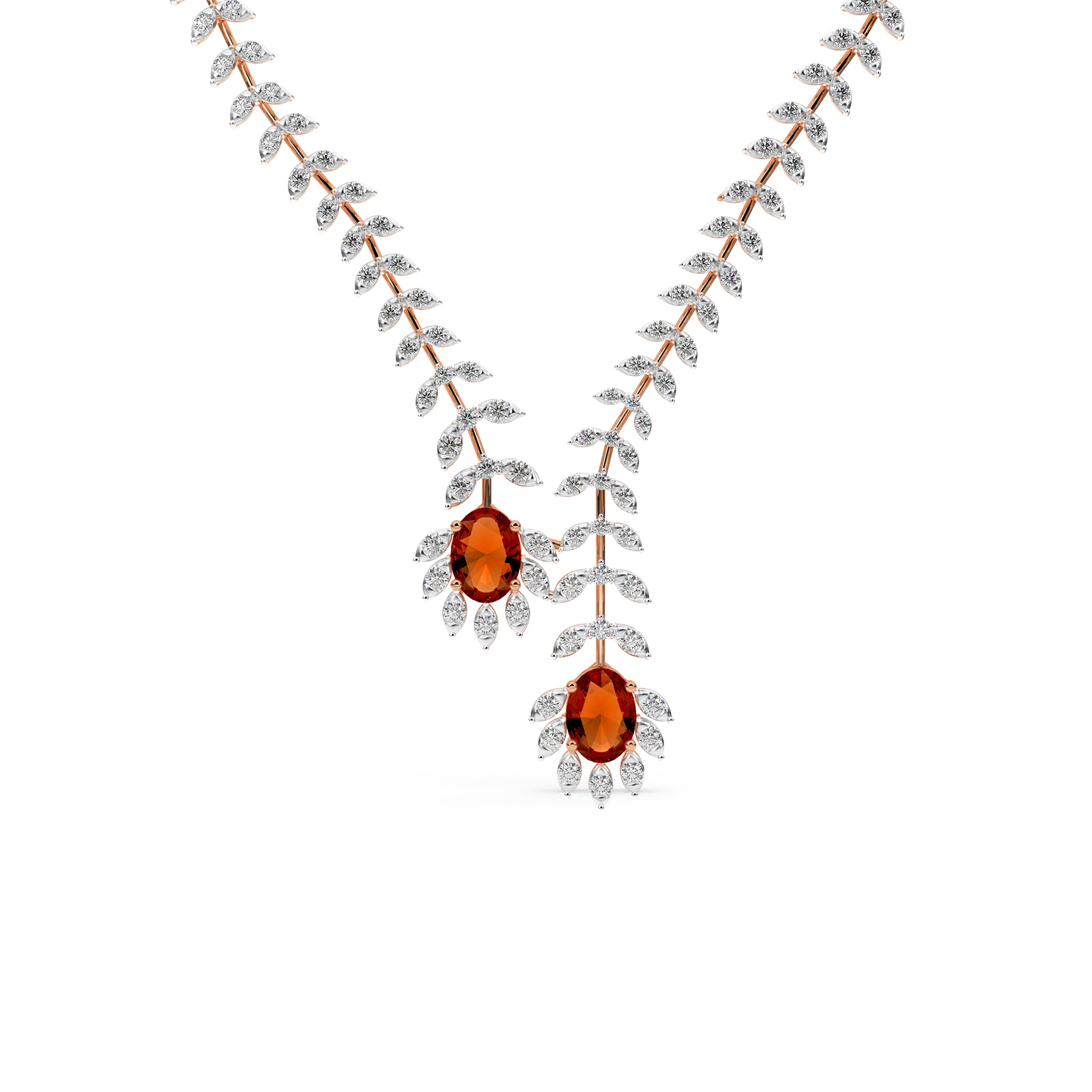 DIAMOND NECKLACE 18CT