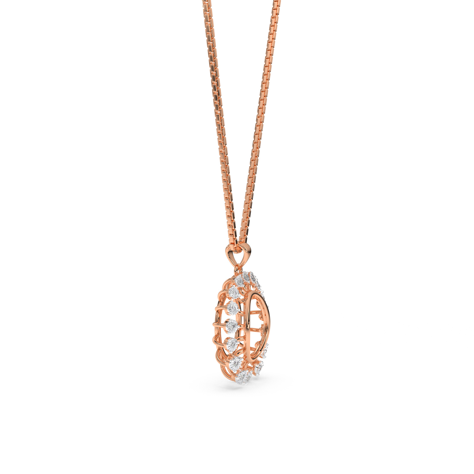 DIAMOND PENDANT 18CT