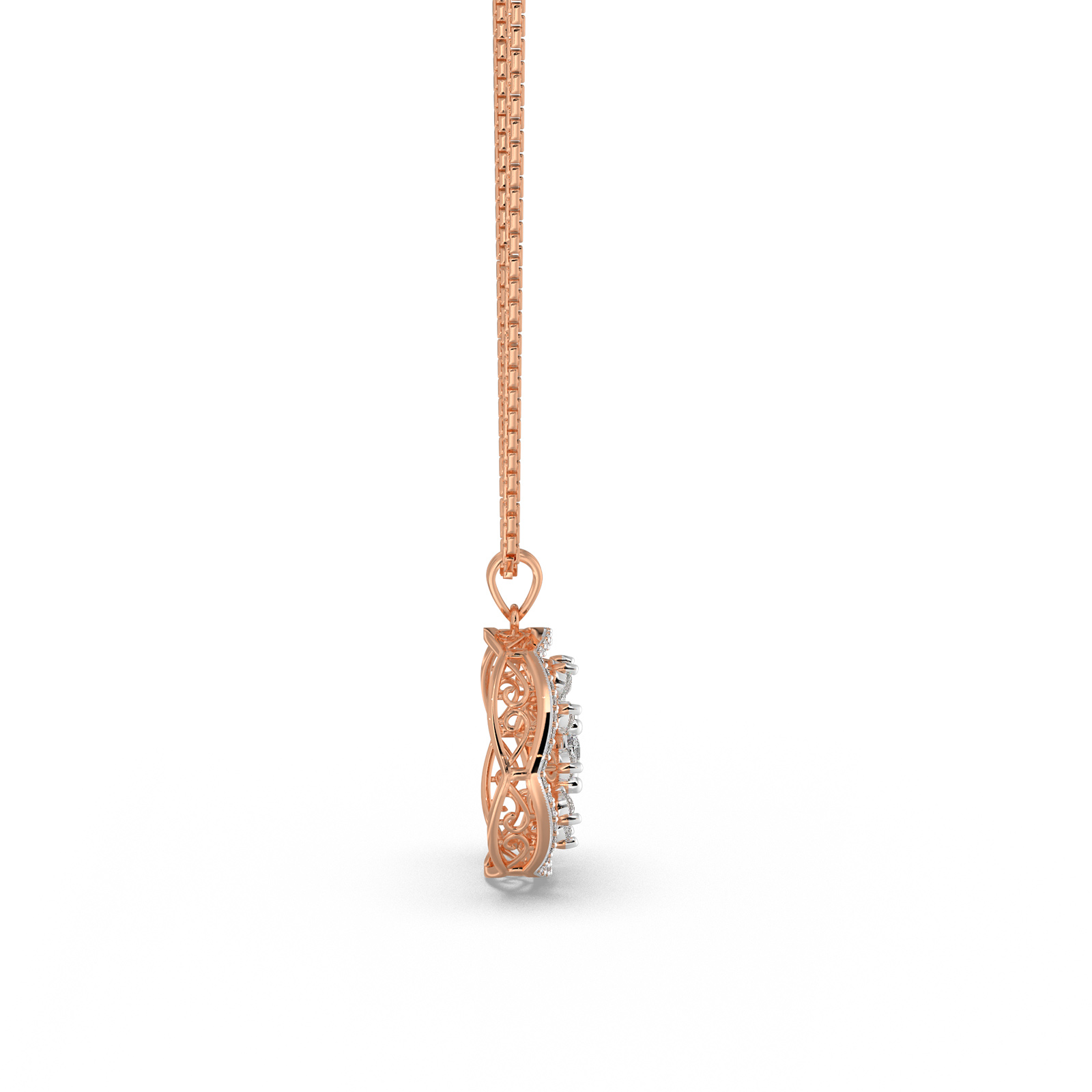 DIAMOND PENDANT 18CT