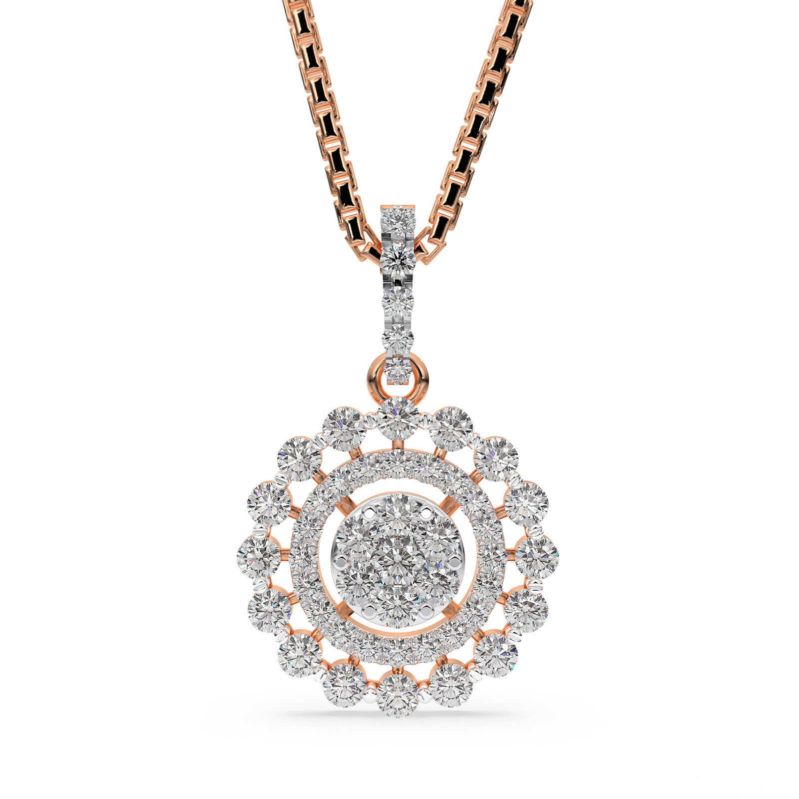 DIAMOND PENDANT 18CT