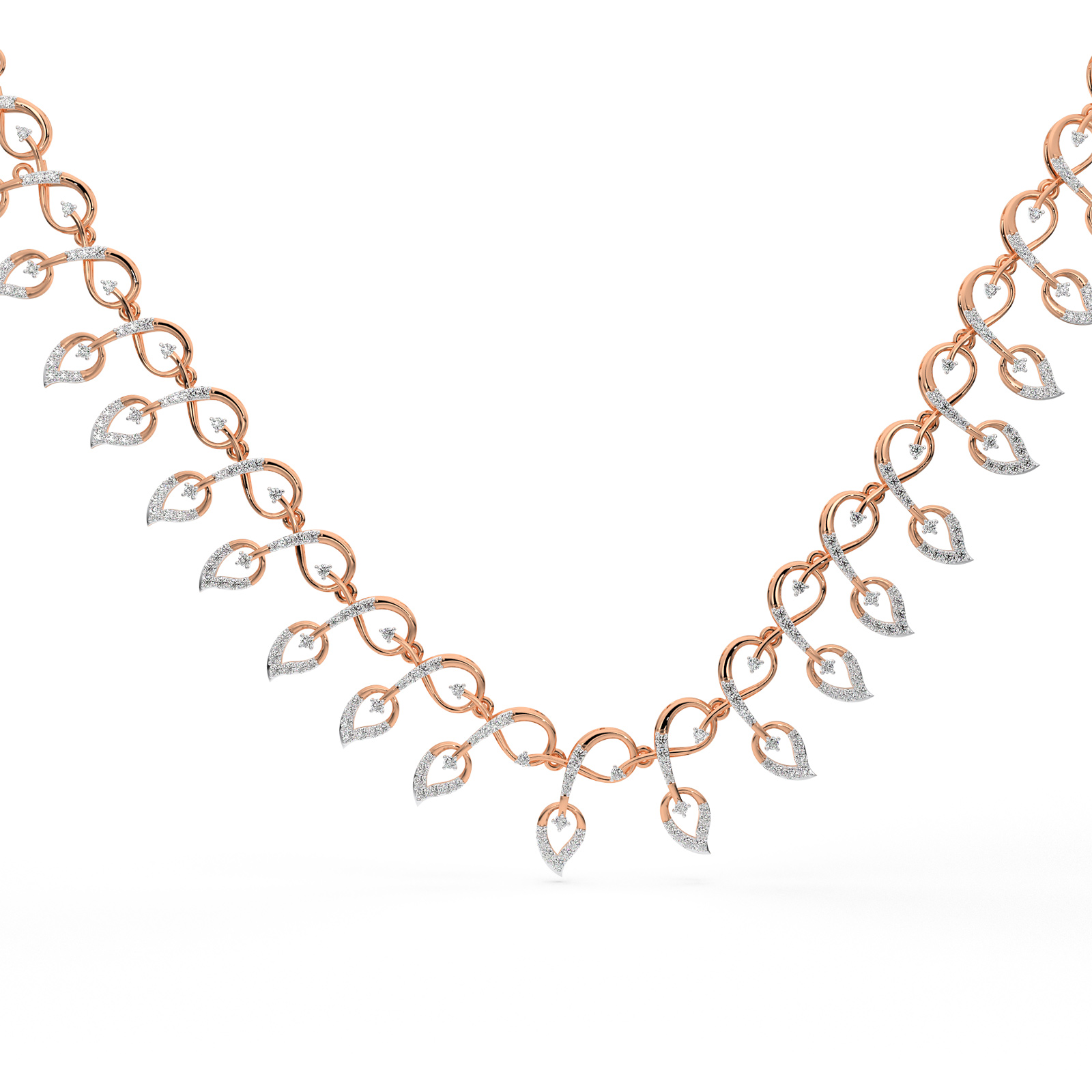 DIAMOND NECKLACE 18CT