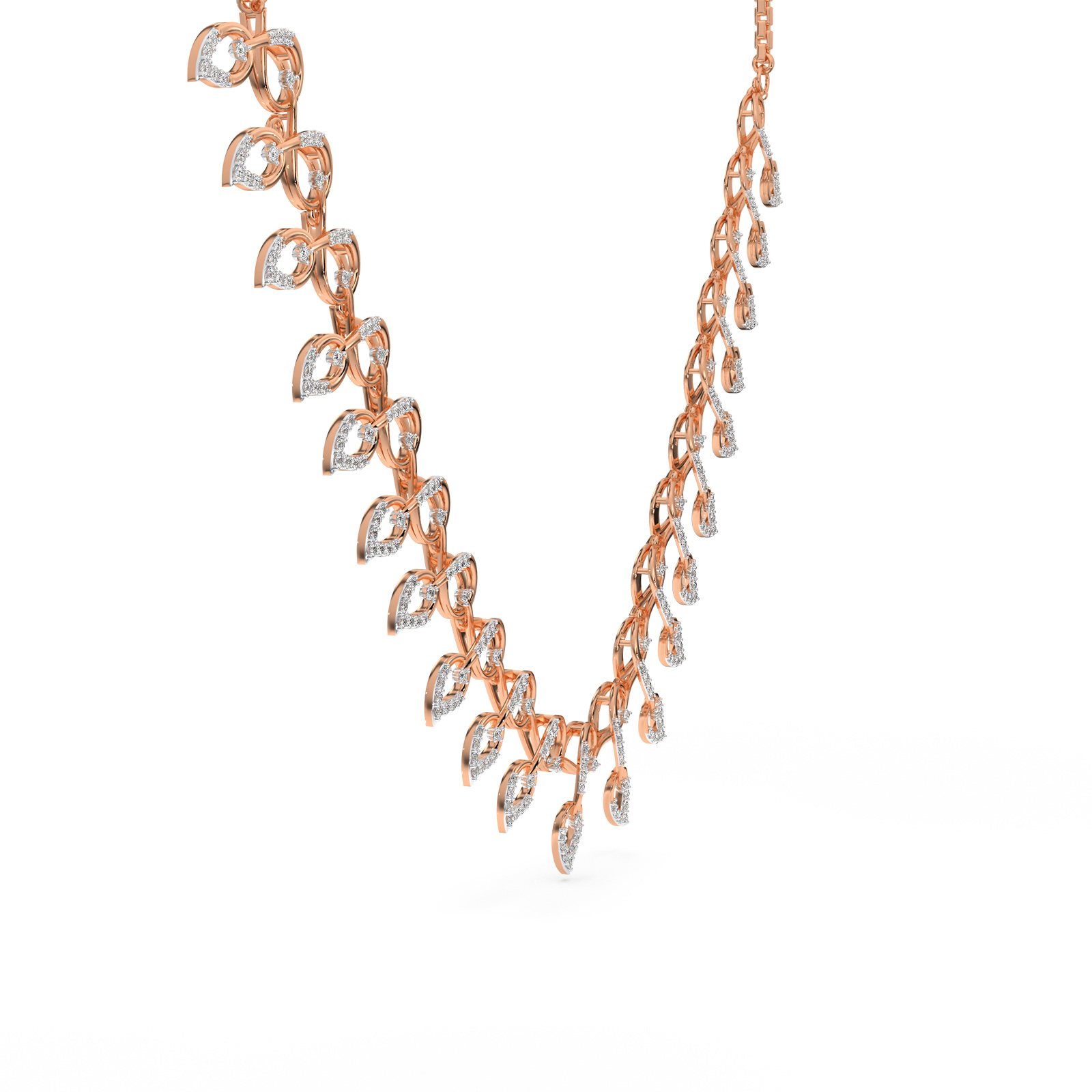 DIAMOND NECKLACE 18CT