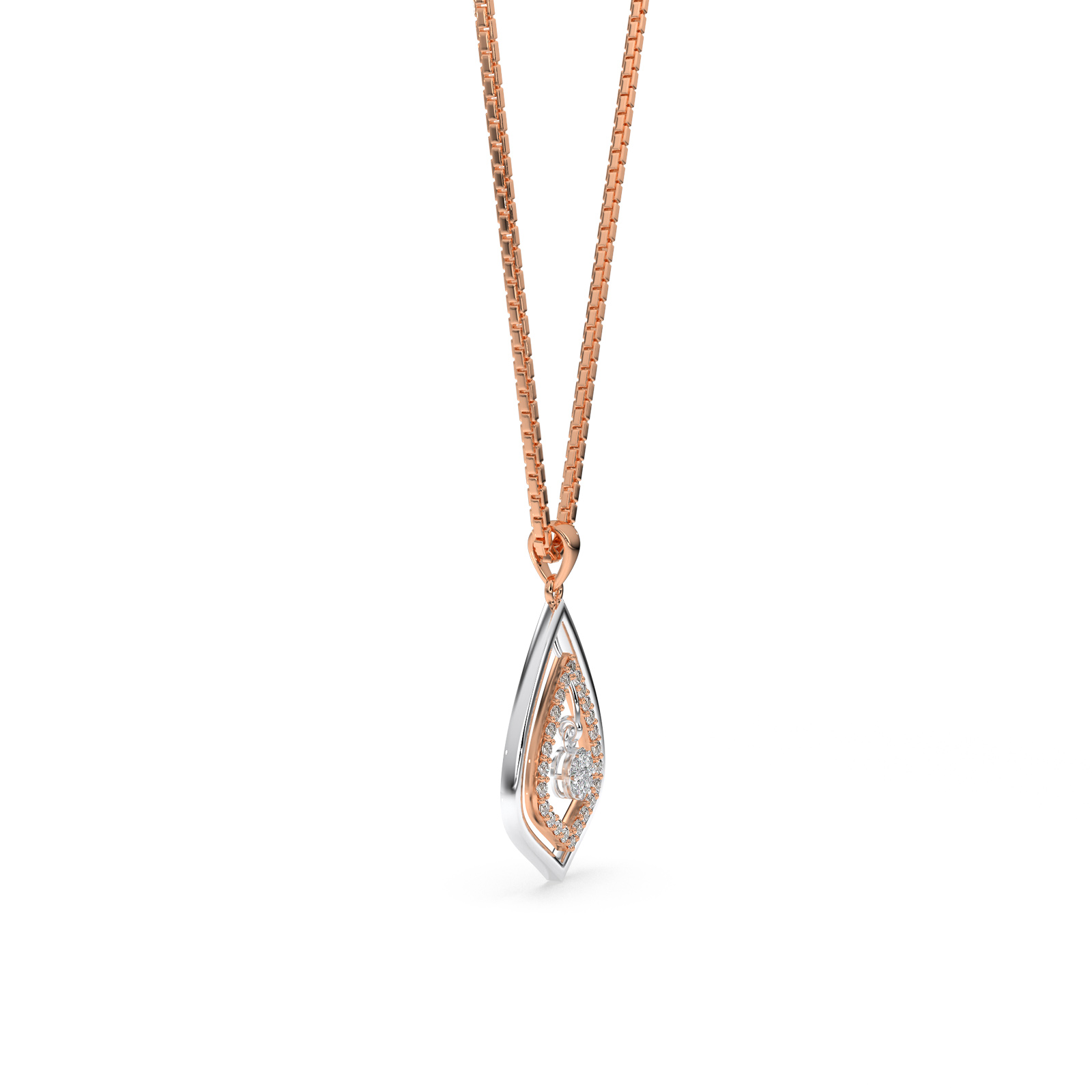 DIAMOND PENDANT 18CT