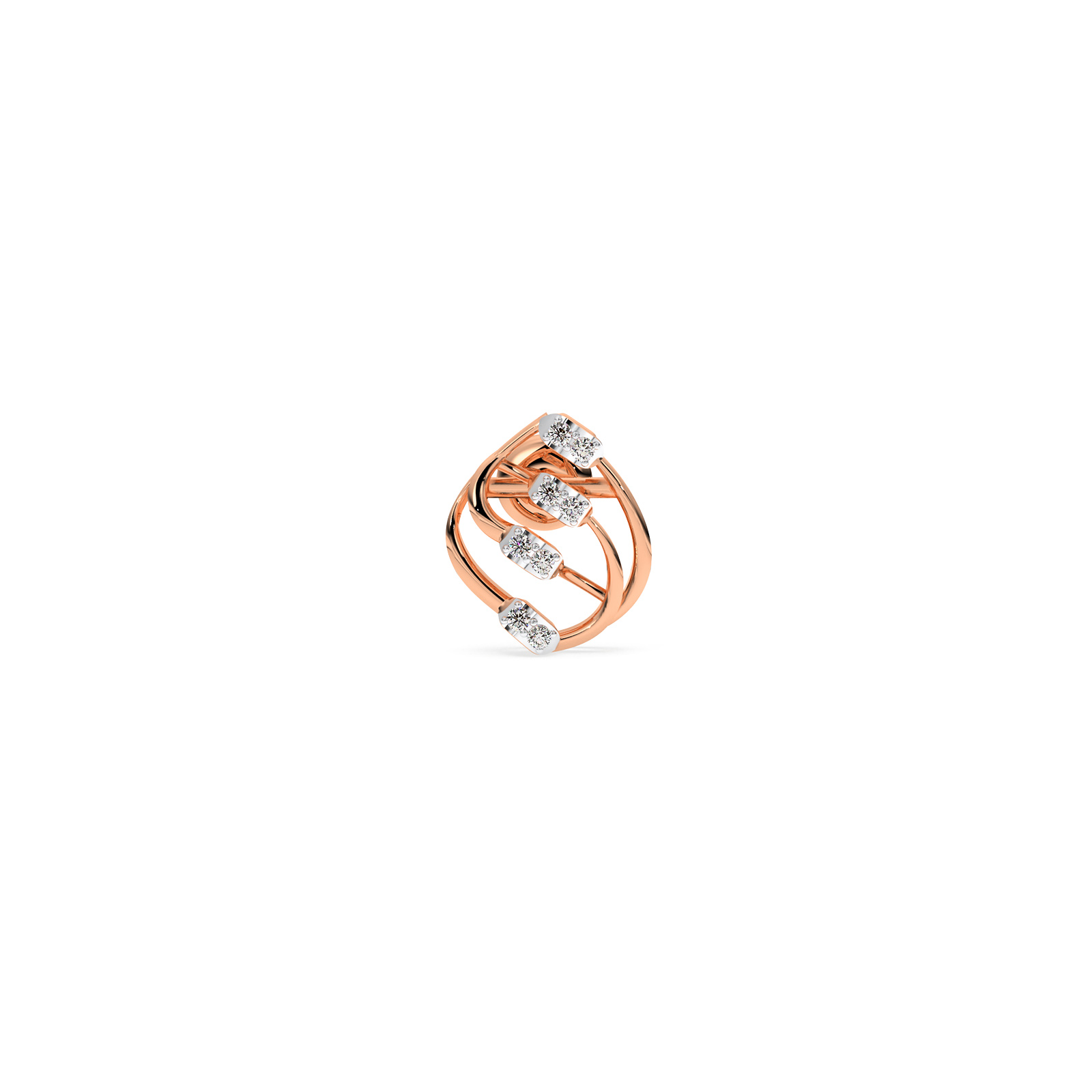 DIAMOND PENDANT ER 18CT