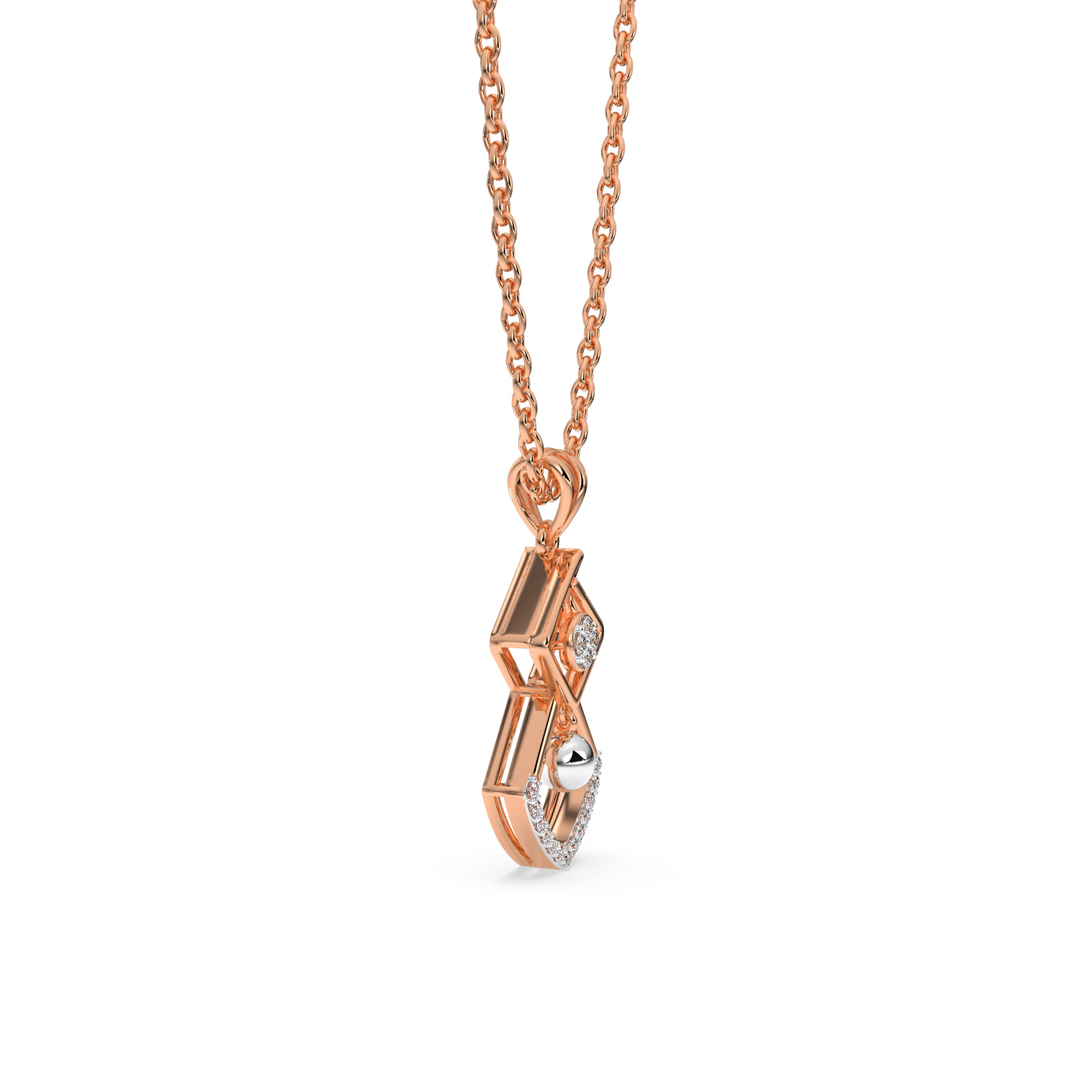DIAMOND PENDANT 18CT