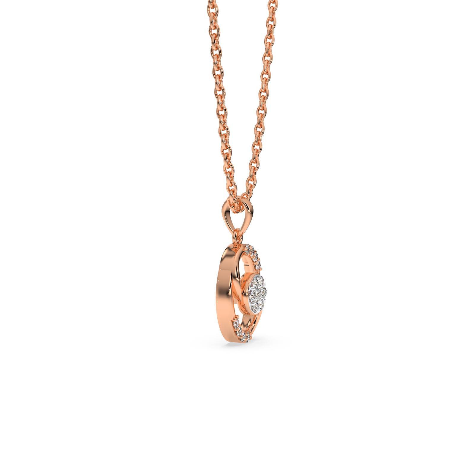 DIAMOND PENDANT 18CT