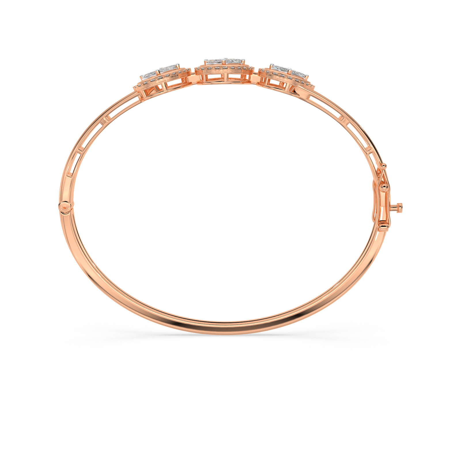 DIAMOND LADIES BRACELET 18CT
