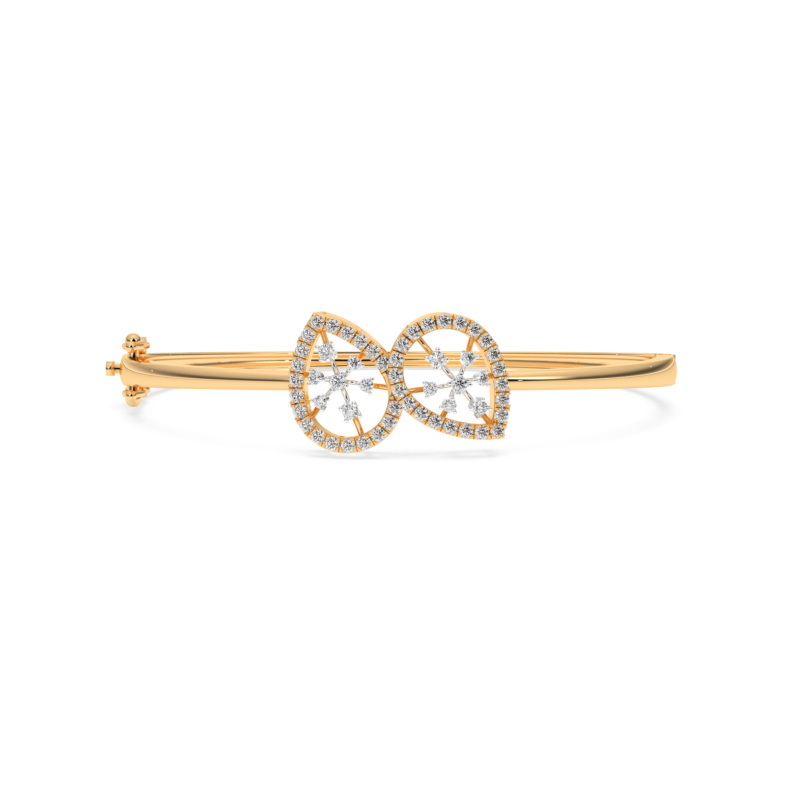 DIAMOND LADIES BRACELET 18CT