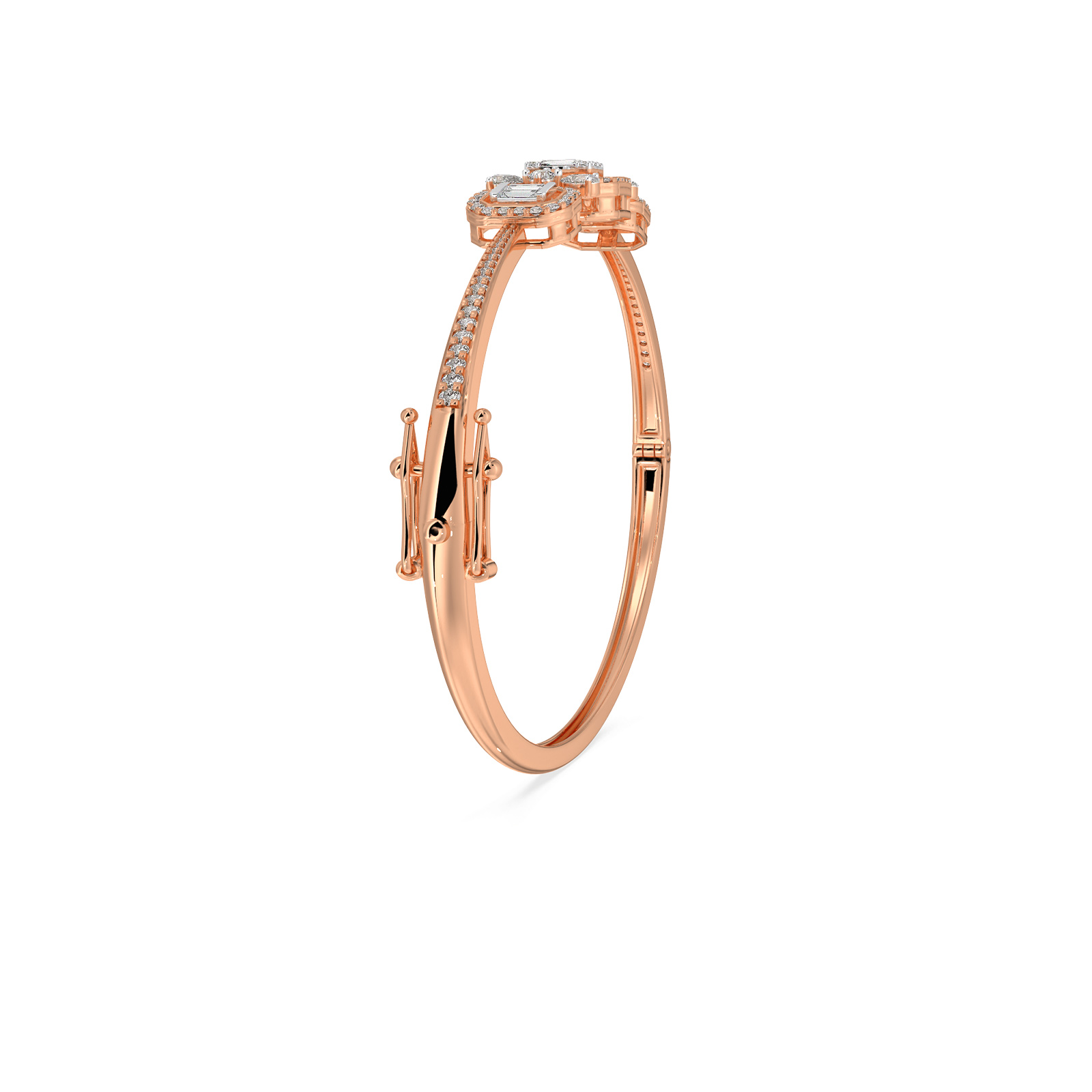 DIAMOND LADIES BRACELET 18CT