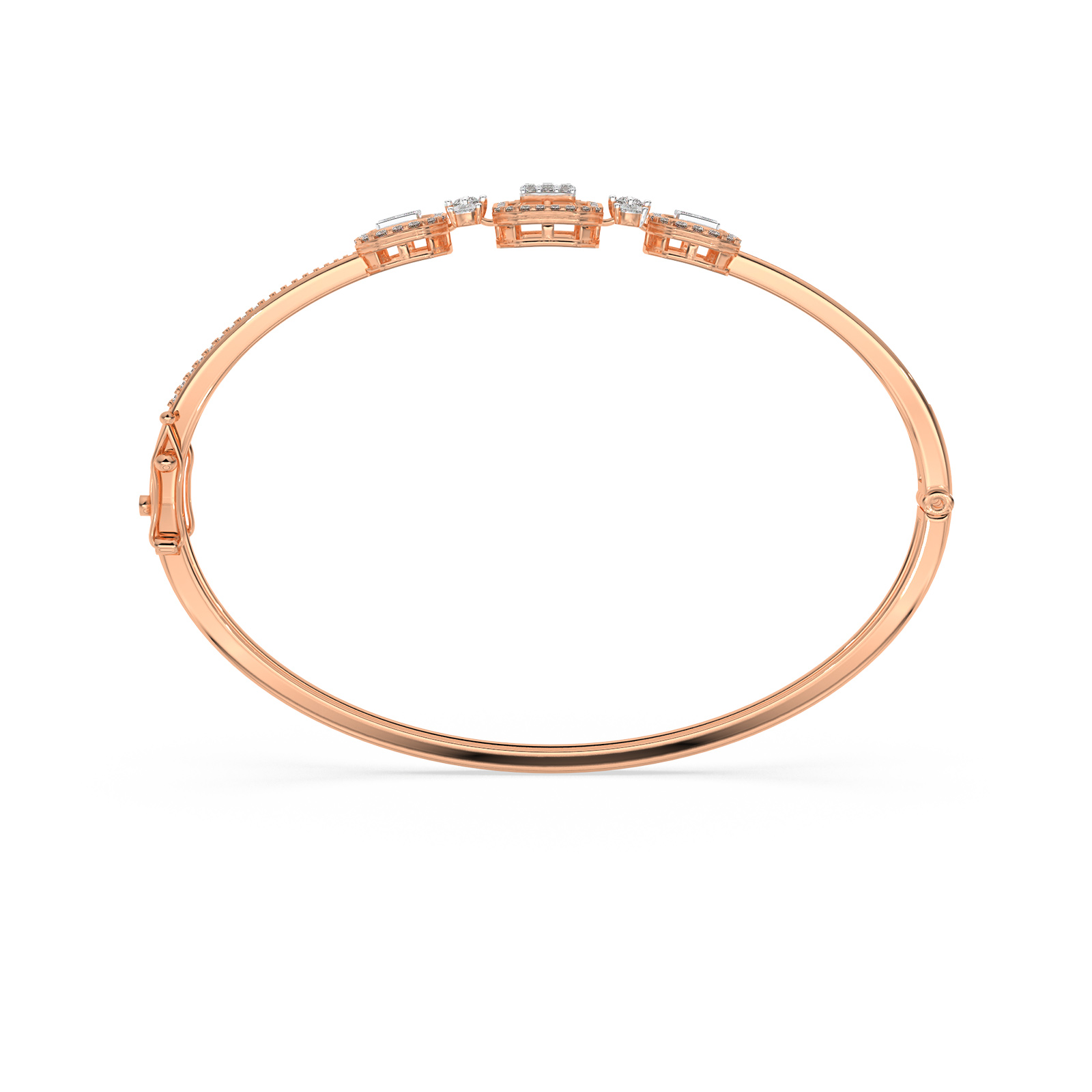 DIAMOND LADIES BRACELET 18CT