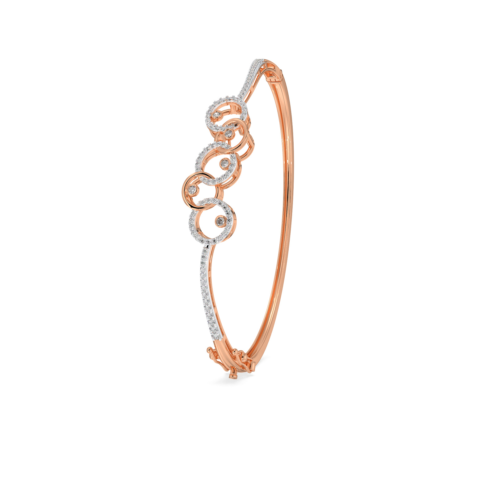 DIAMOND LADIES BRACELET 18CT