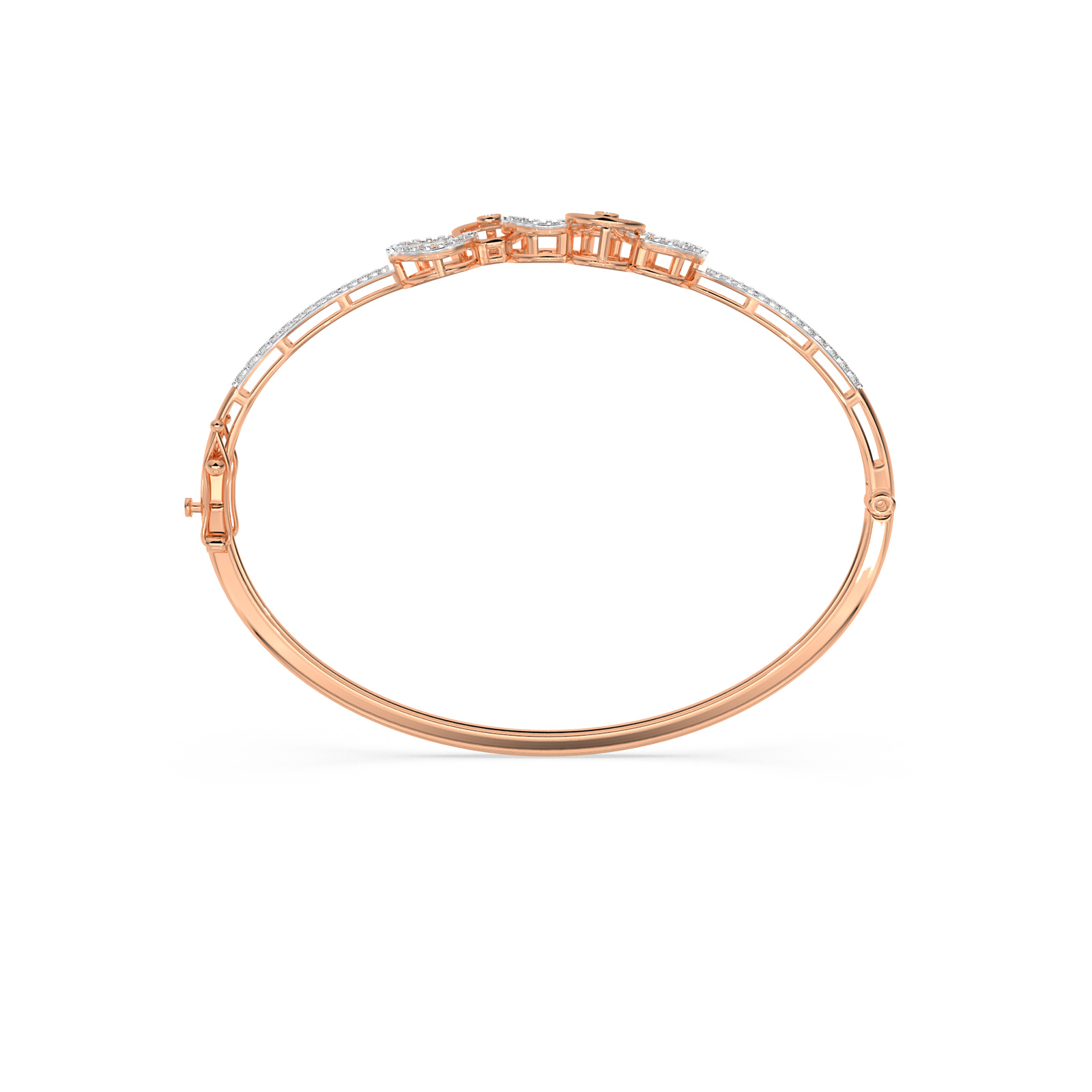 DIAMOND LADIES BRACELET 18CT