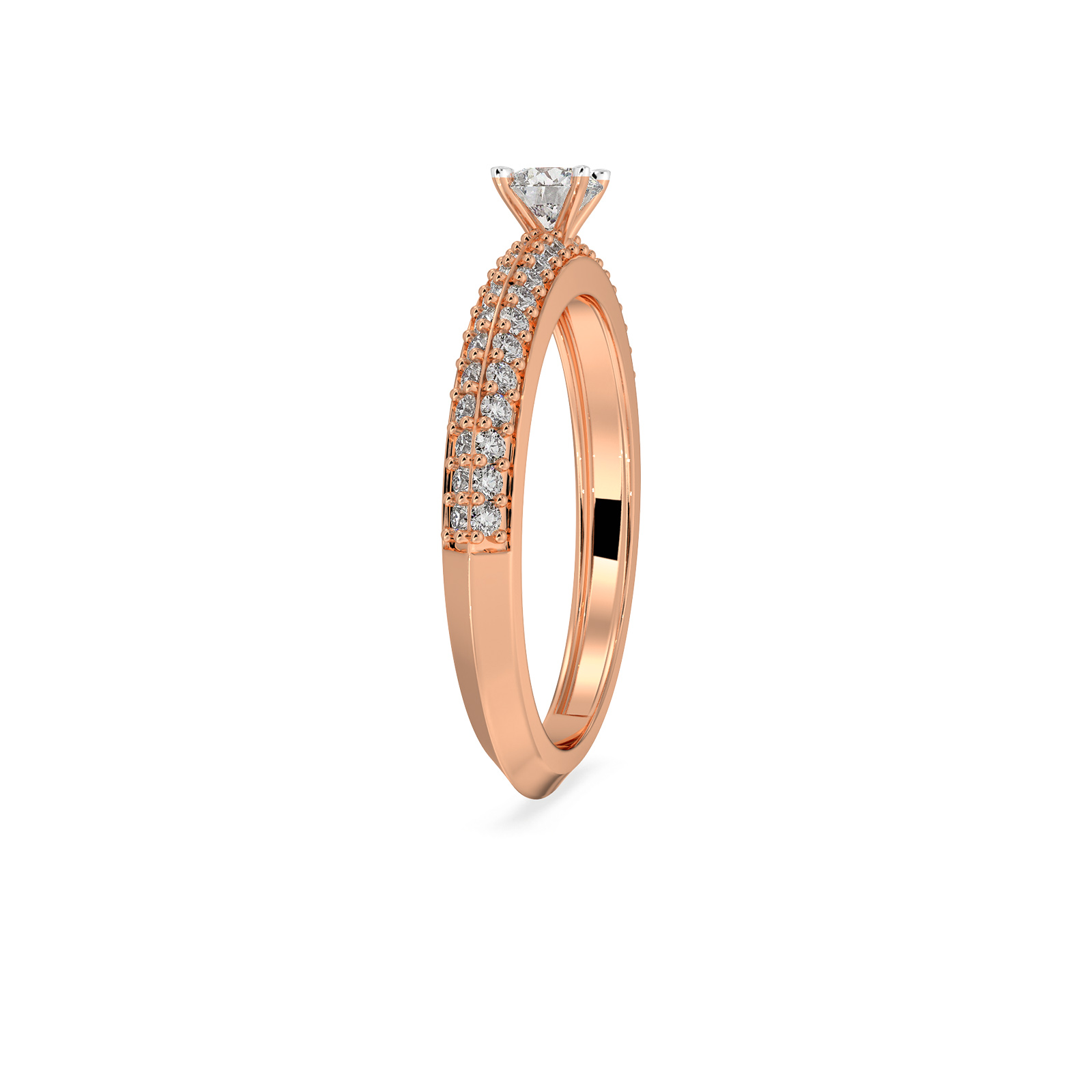 DIAMOND LADIES RING 18CT