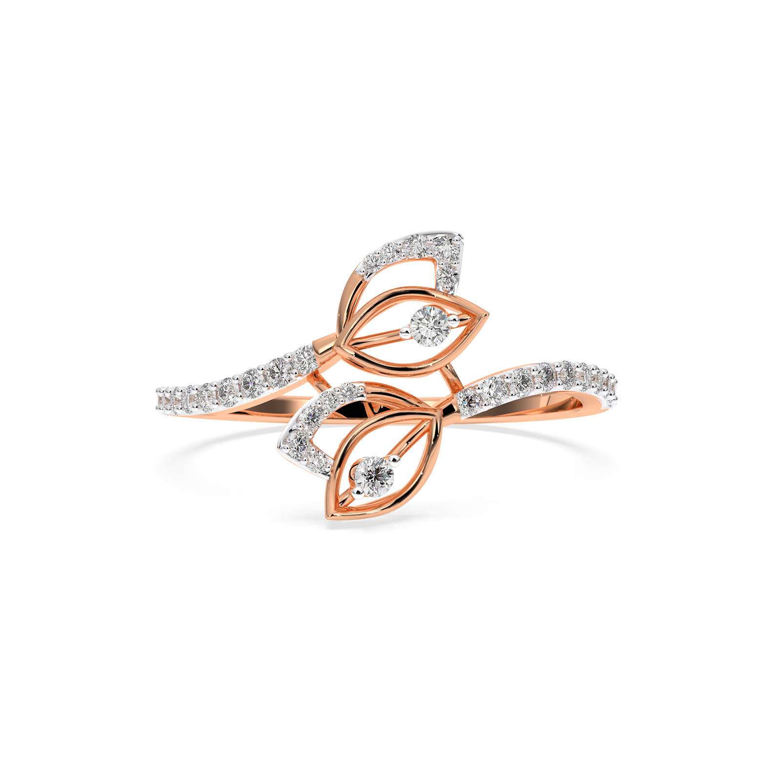 DIAMOND LADIES RING 18CT