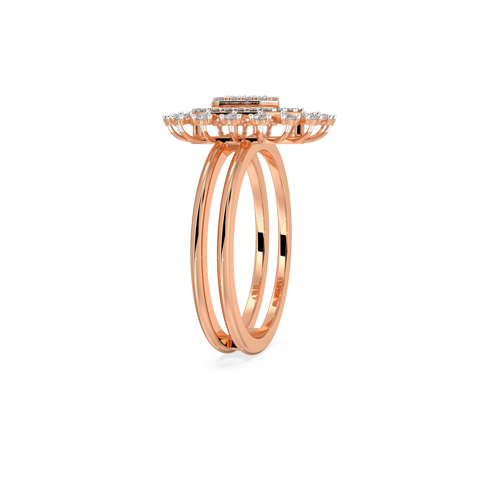 DIAMOND LADIES RING 18CT