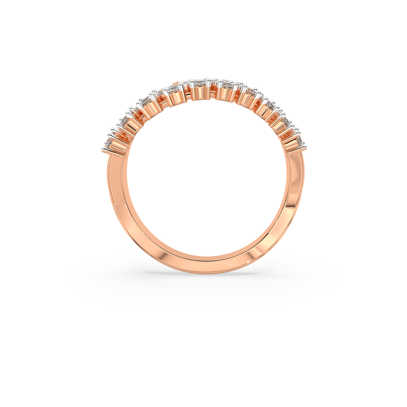 DIAMOND LADIES RING 18CT