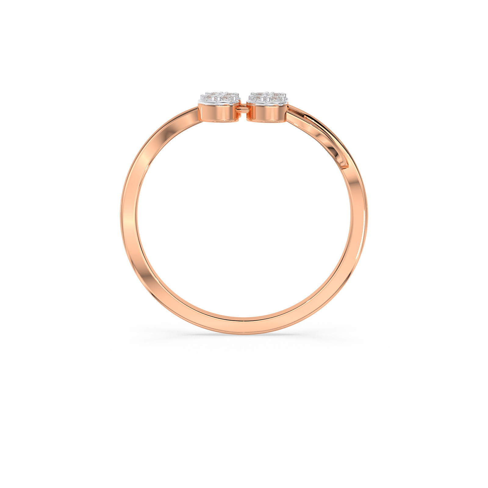 DIAMOND LADIES RING 18CT